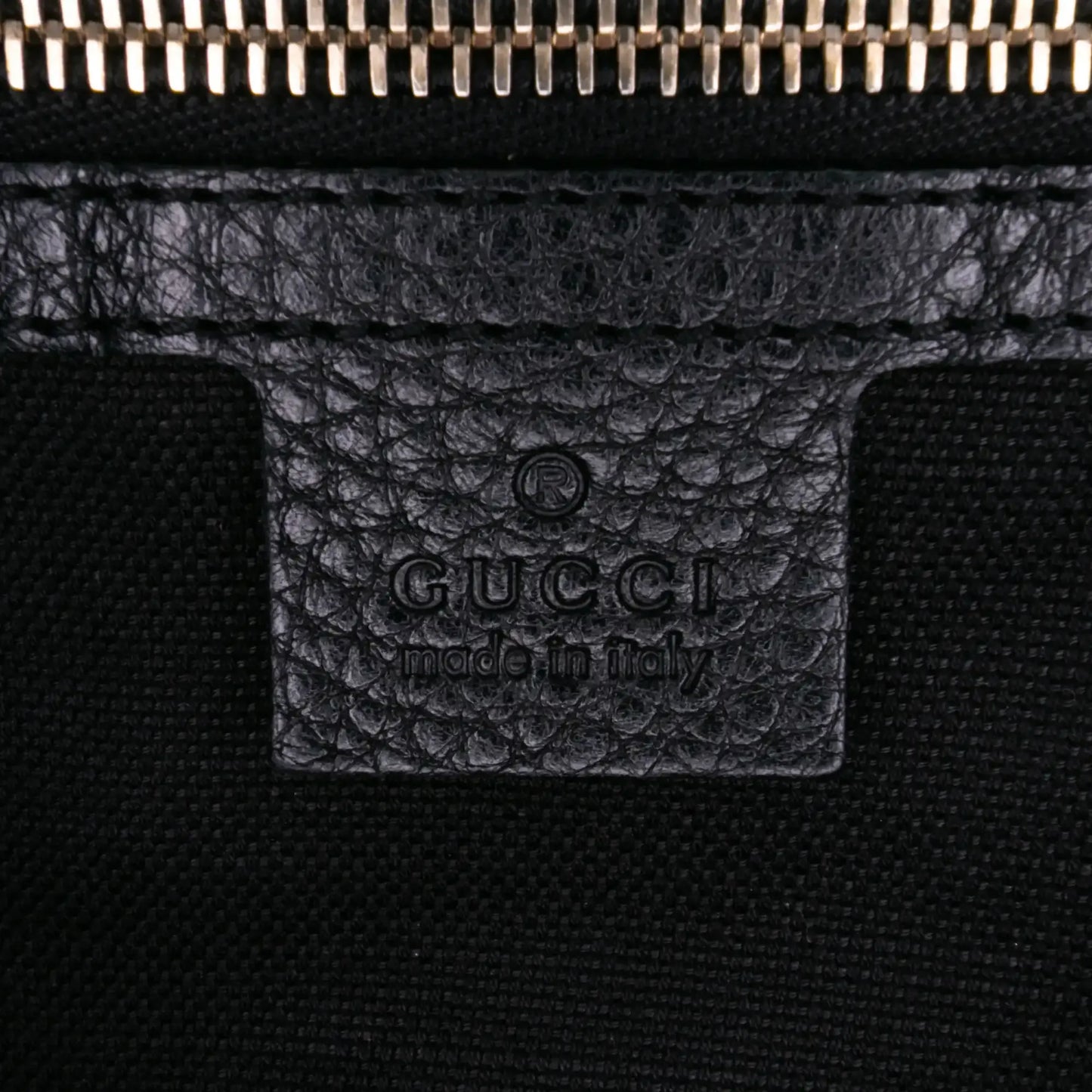 Gucci Medium Calfskin Bamboo Shopper Boston Bag