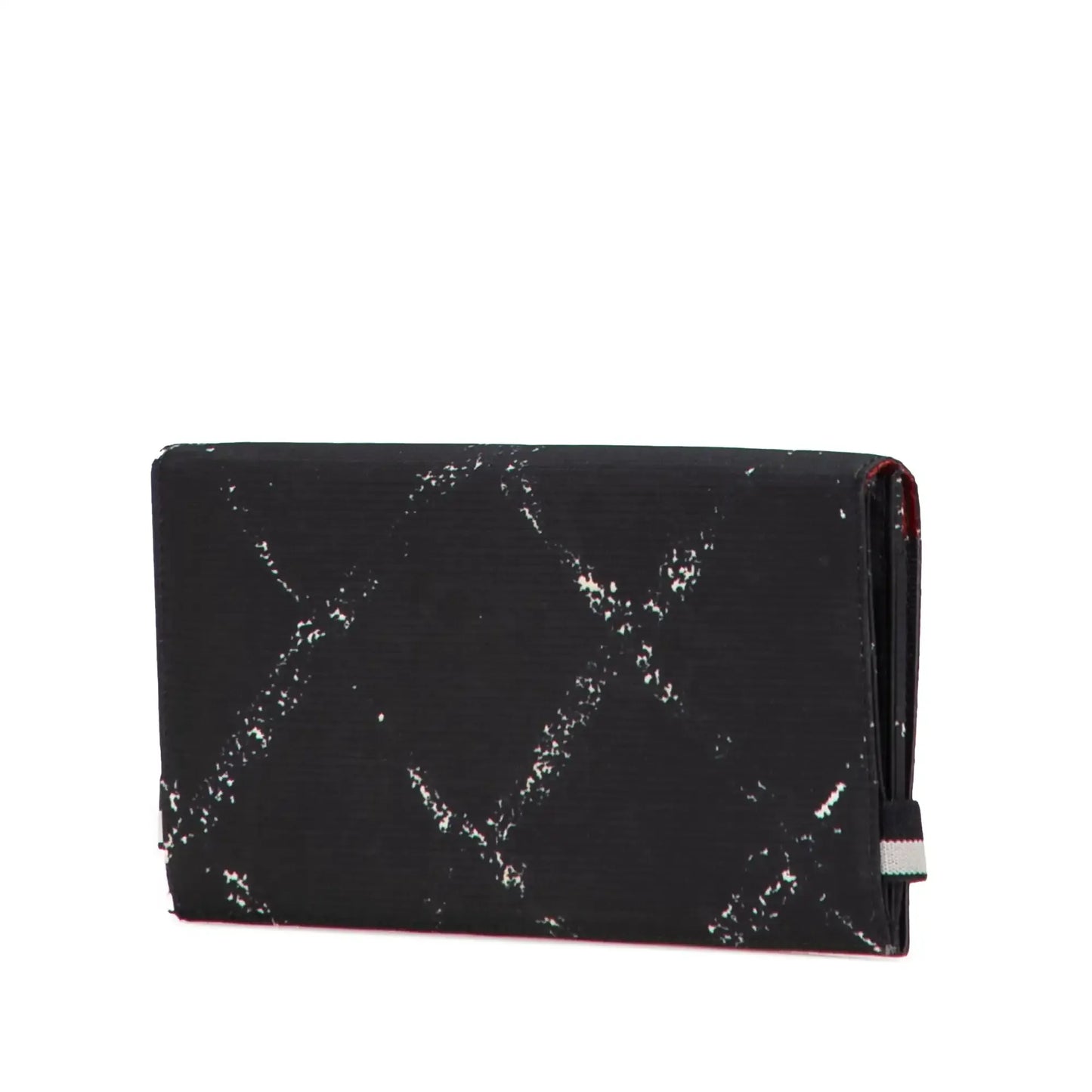 Chanel Old Travel Line Nylon Bifold Long Wallet
