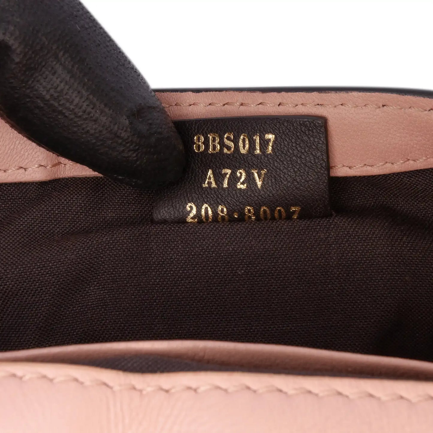 Fendi Mini Zucca Embossed Leather Baguette Satchel