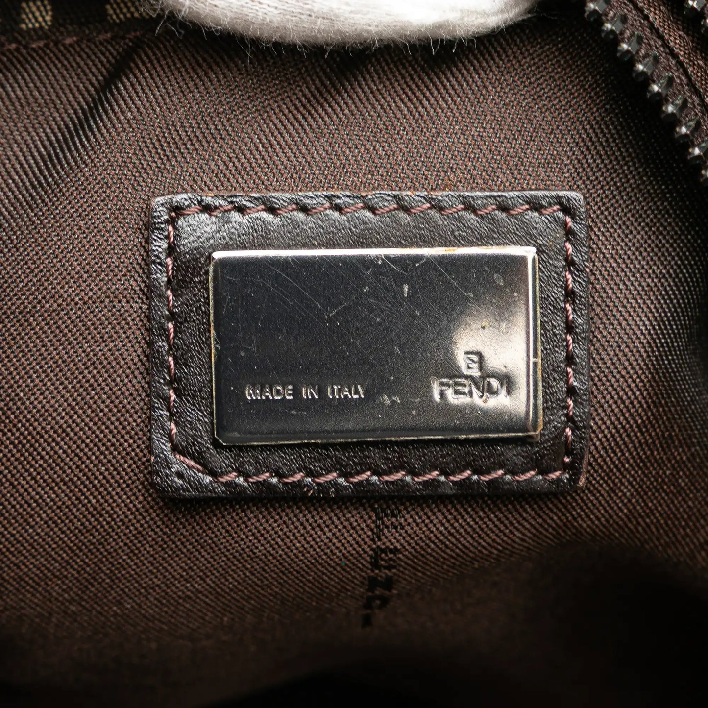 Fendi Zucchino Canvas Tote