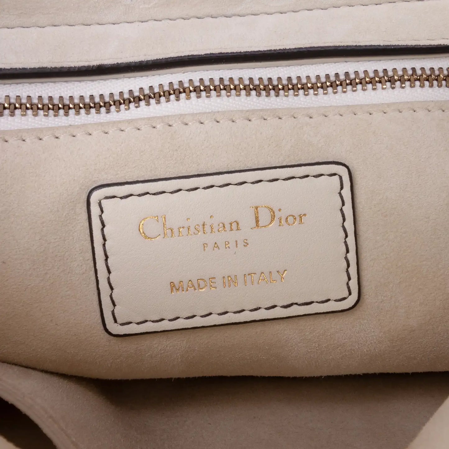 Dior Medium Calfskin Cannage Studded Supple Lady
