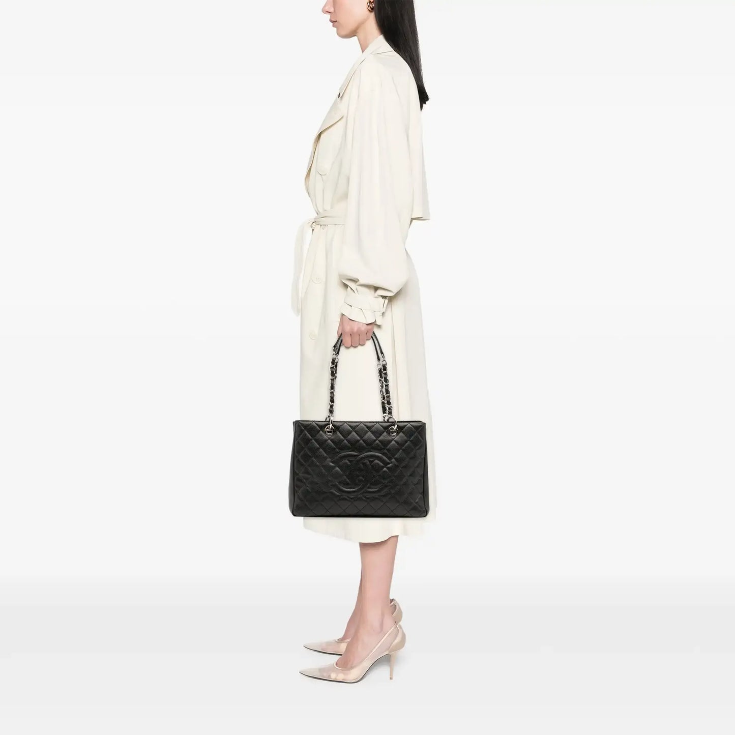 Chanel Caviar Grand Shopping Tote