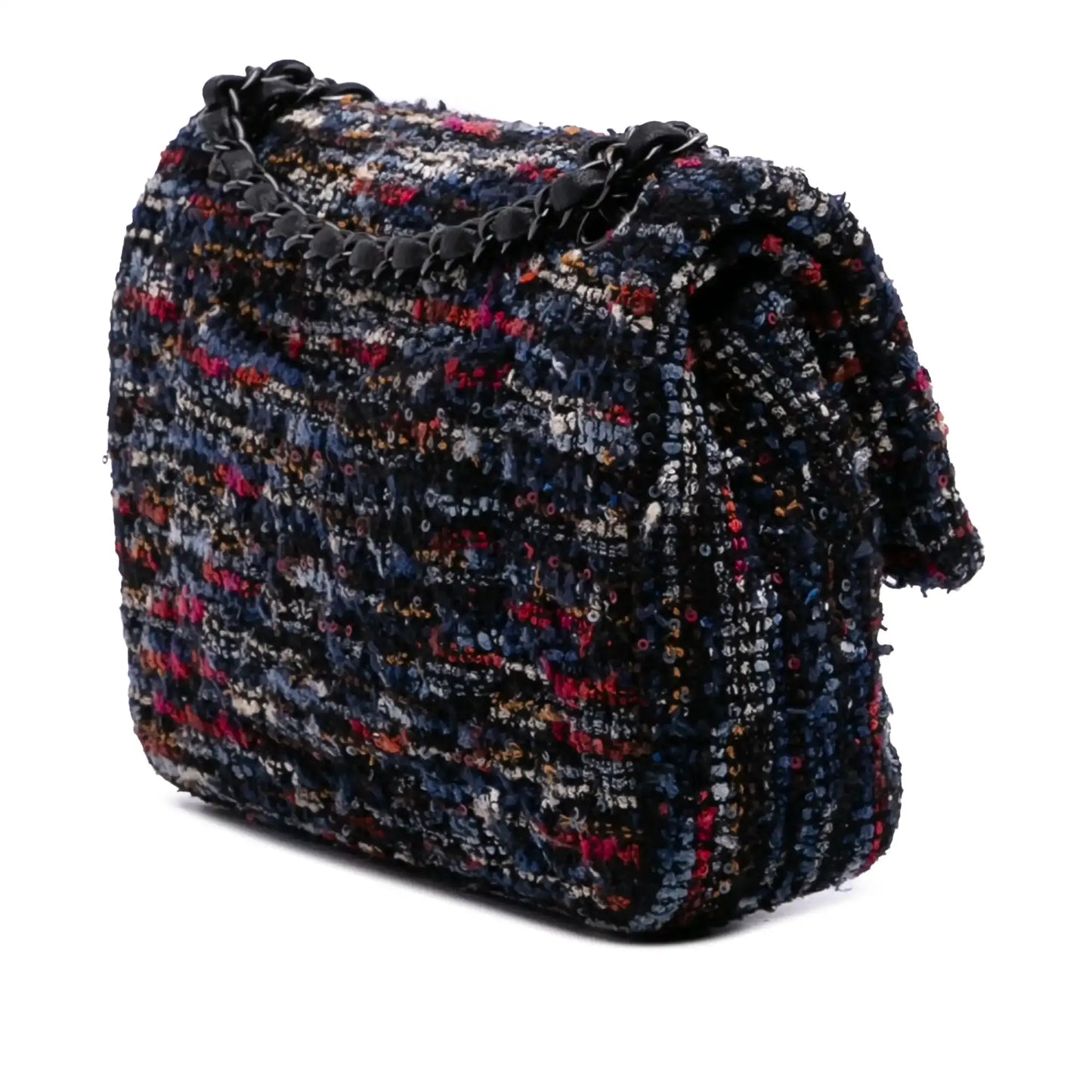 Chanel Medium Classic Tweed Double Flap