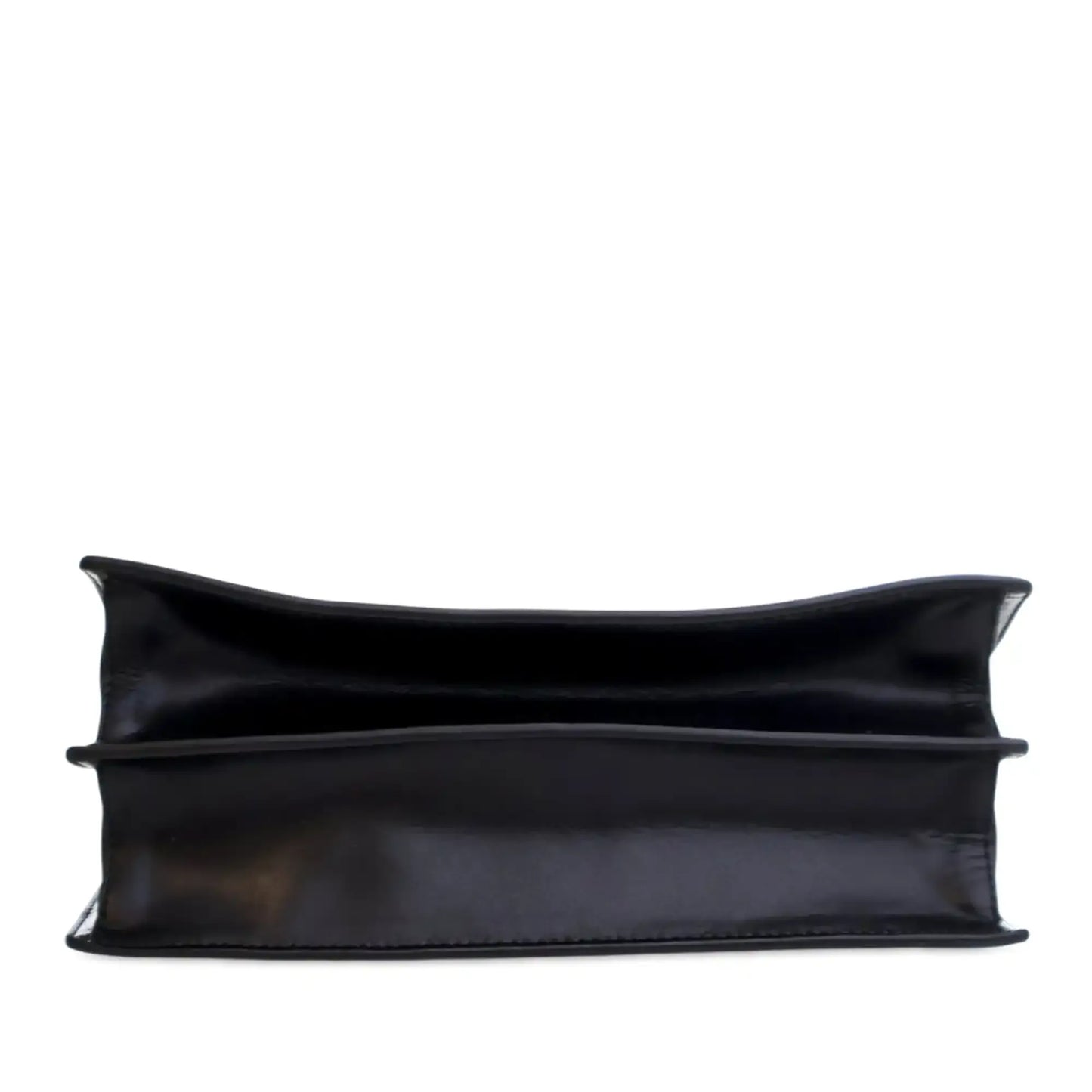 Fendi Medium FF 1974 Embossed Leather Kan U Top Handle Bag