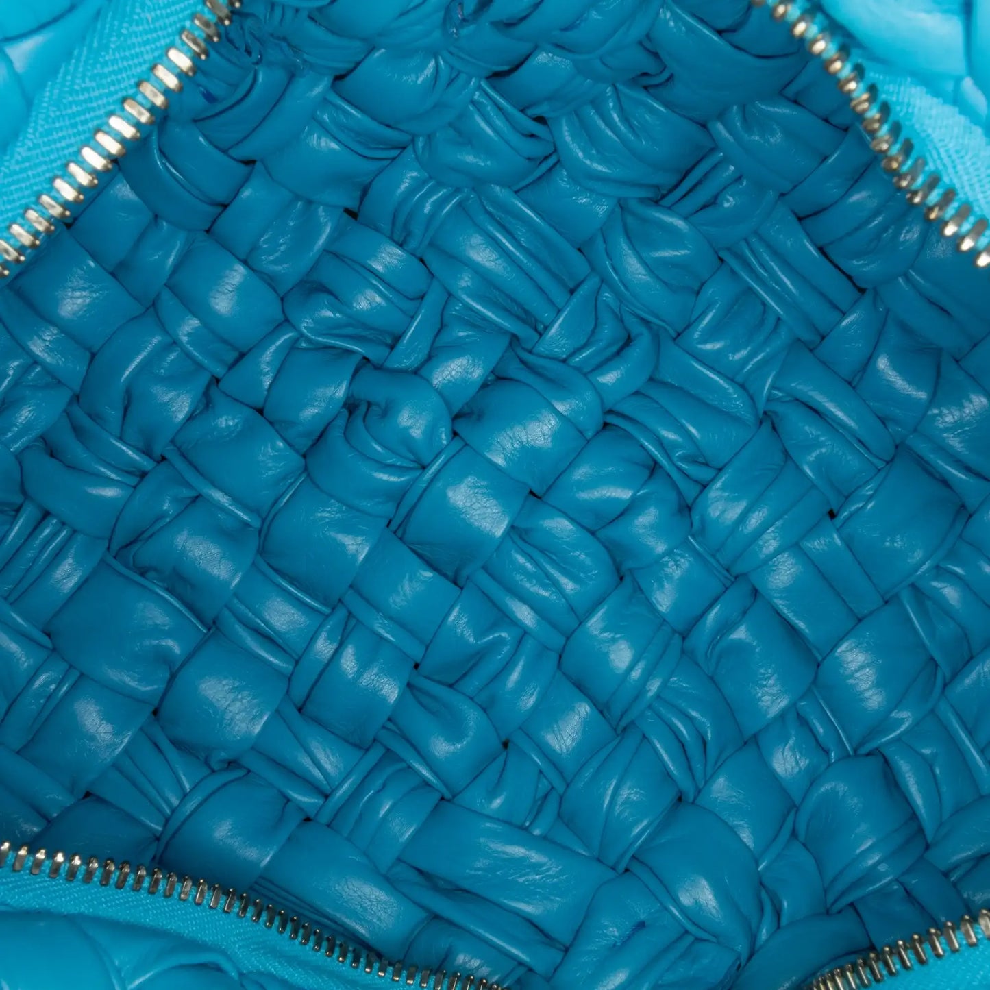 Bottega Veneta Paper Calfskin Intrecciato Banana Hobo Bag