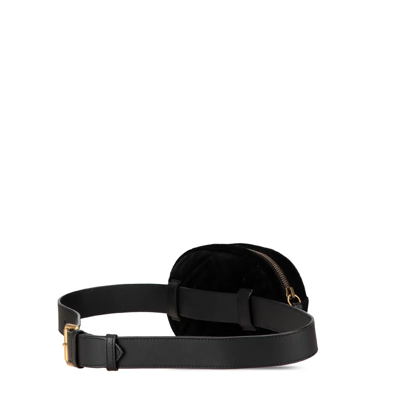 Gucci GG Marmont Matelasse Velvet Belt Bag