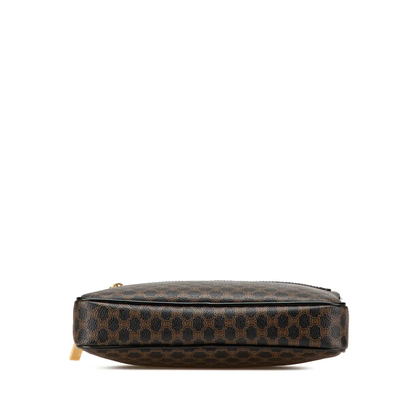 Celine Macadam Coated Canvas Clutch