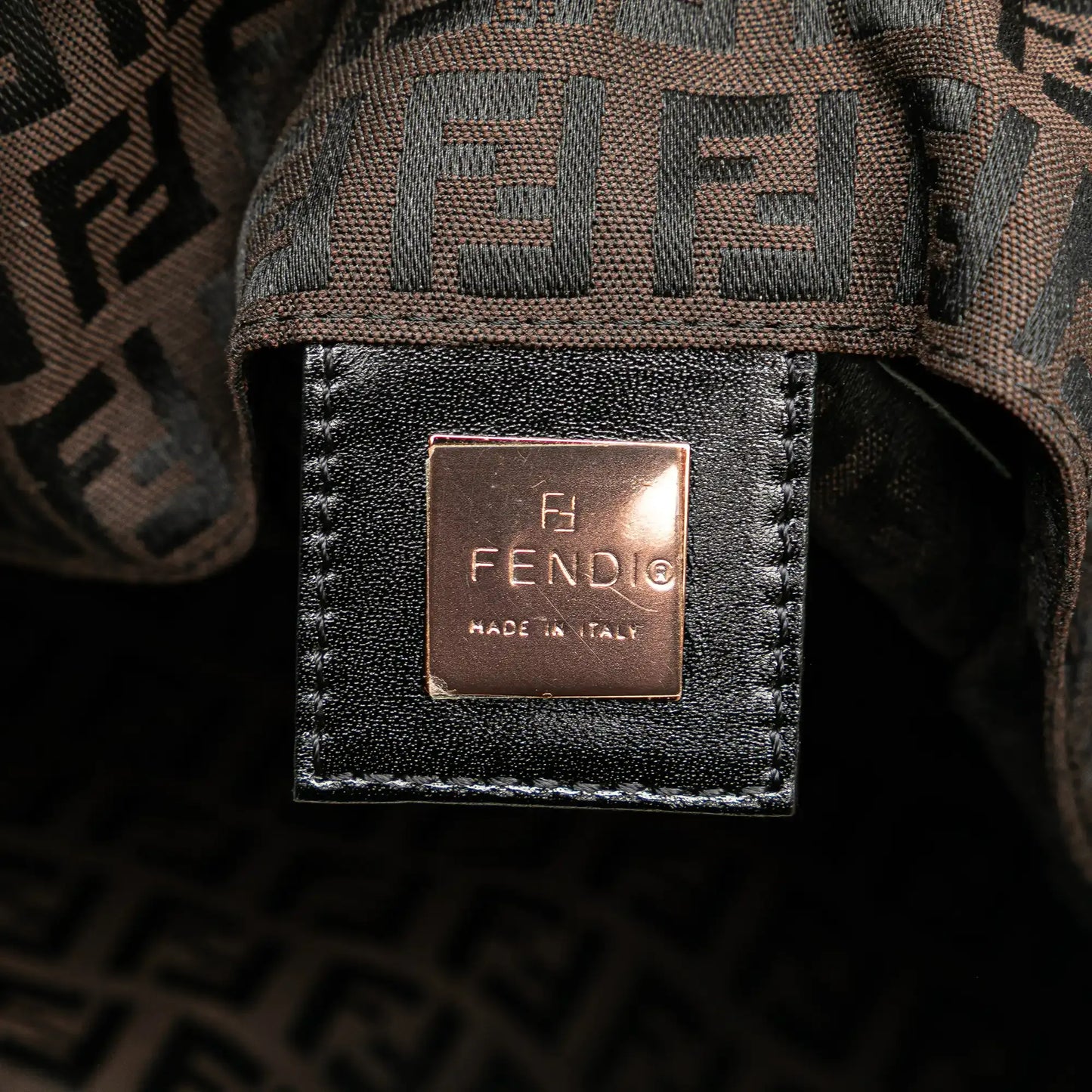 Fendi Zucchino Canvas Tote