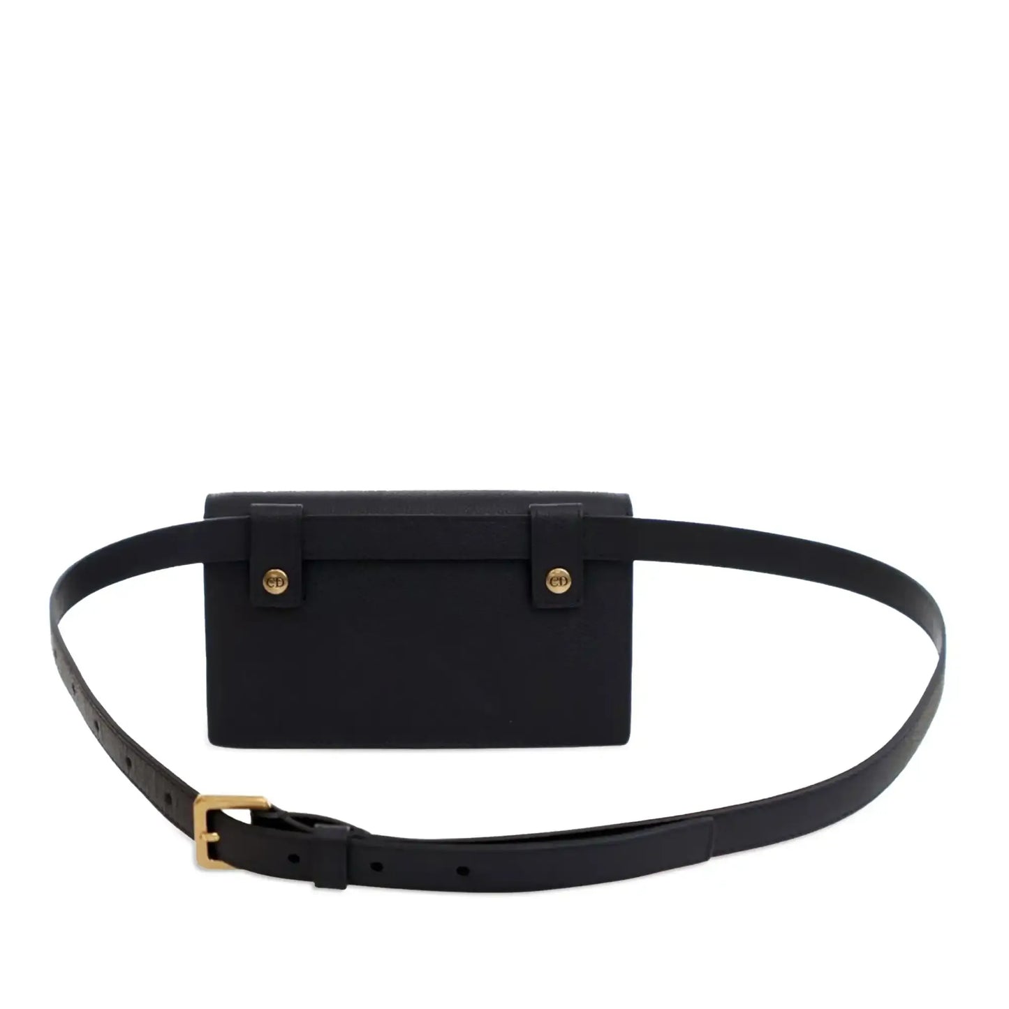 Dior Grained Calfskin Saddle Belt Bag