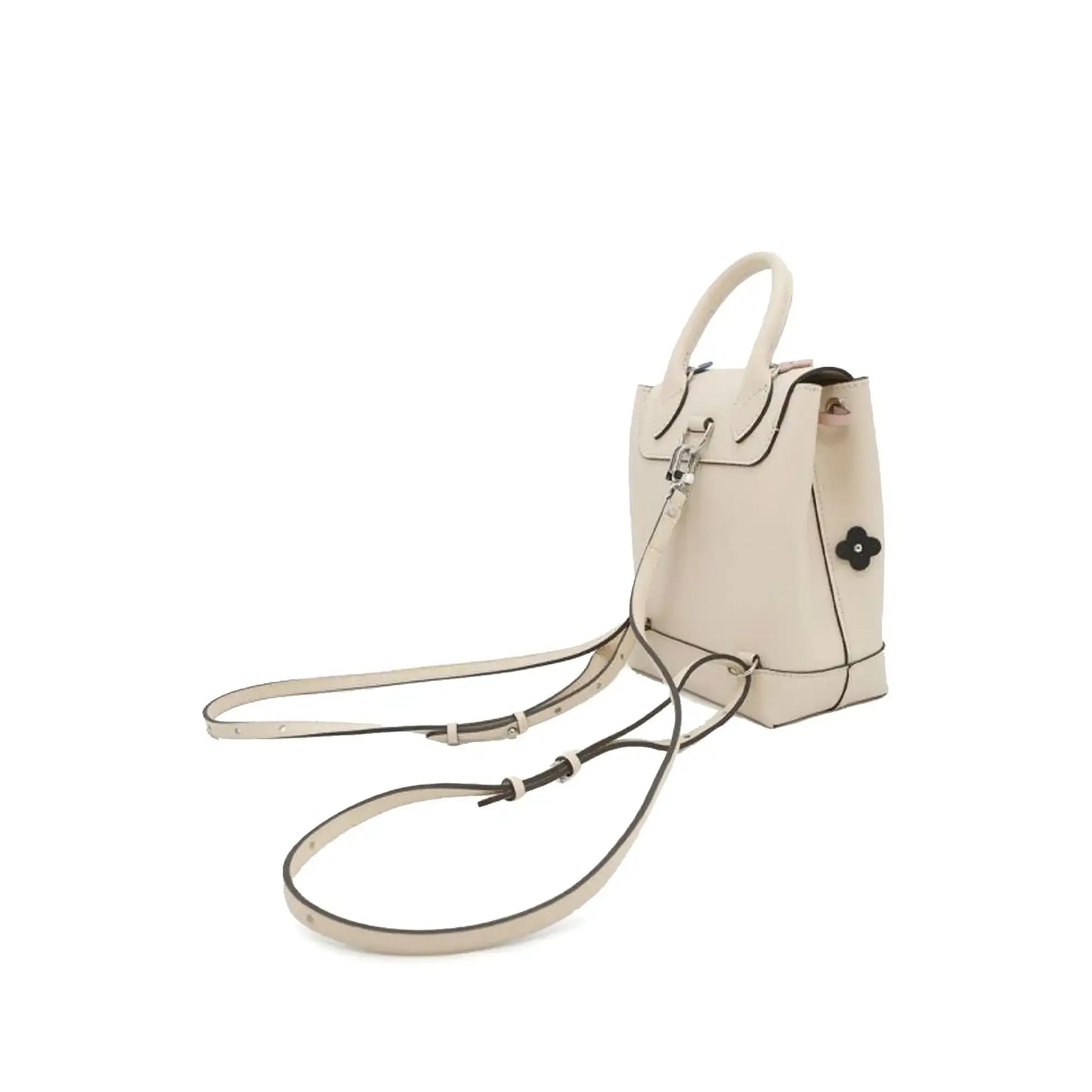 Louis Vuitton Calfskin Flowers Mini Lockme Backpack