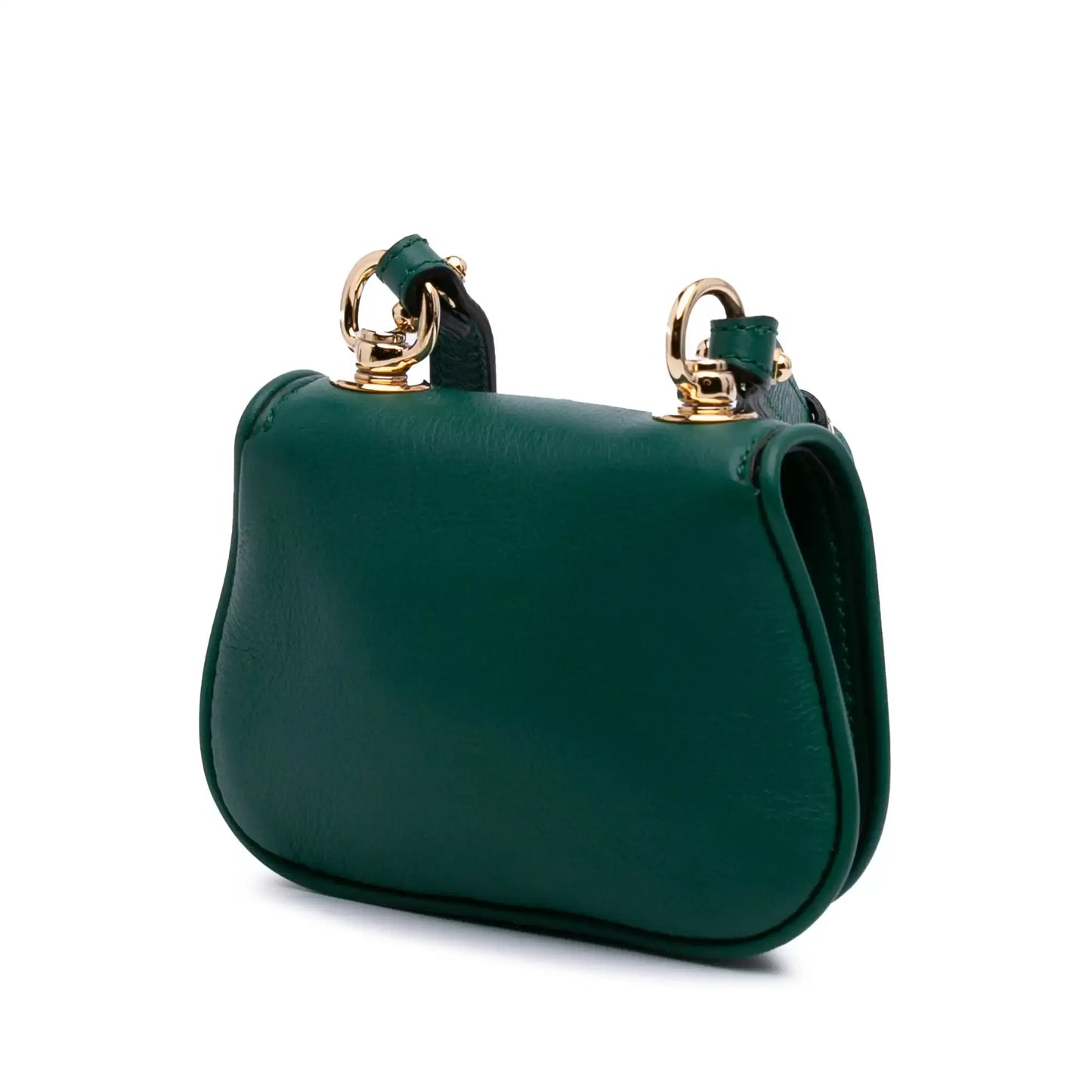 Gucci Textured Calfskin Blondie Card Case on Strap
