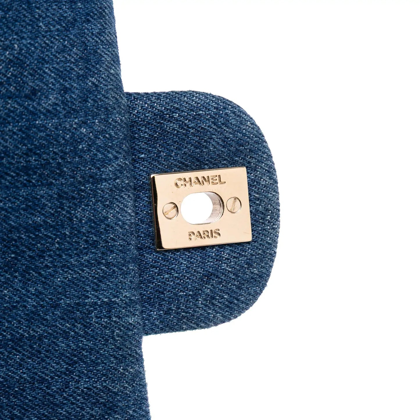 Chanel Mini Rectangular Multicolor Classic Denim Single Flap
