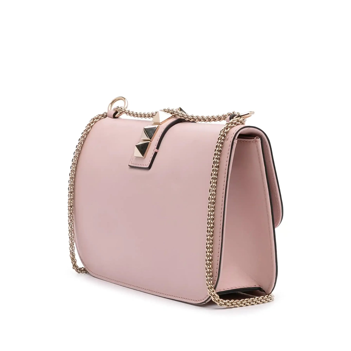 Valentino Medium Calfskin Rockstud Glam Lock Crossbody
