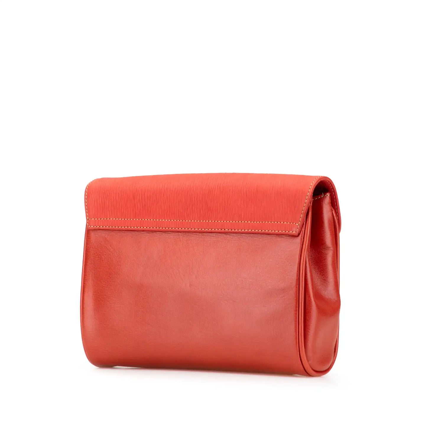 Loewe Leather Velazquez Twist Clutch
