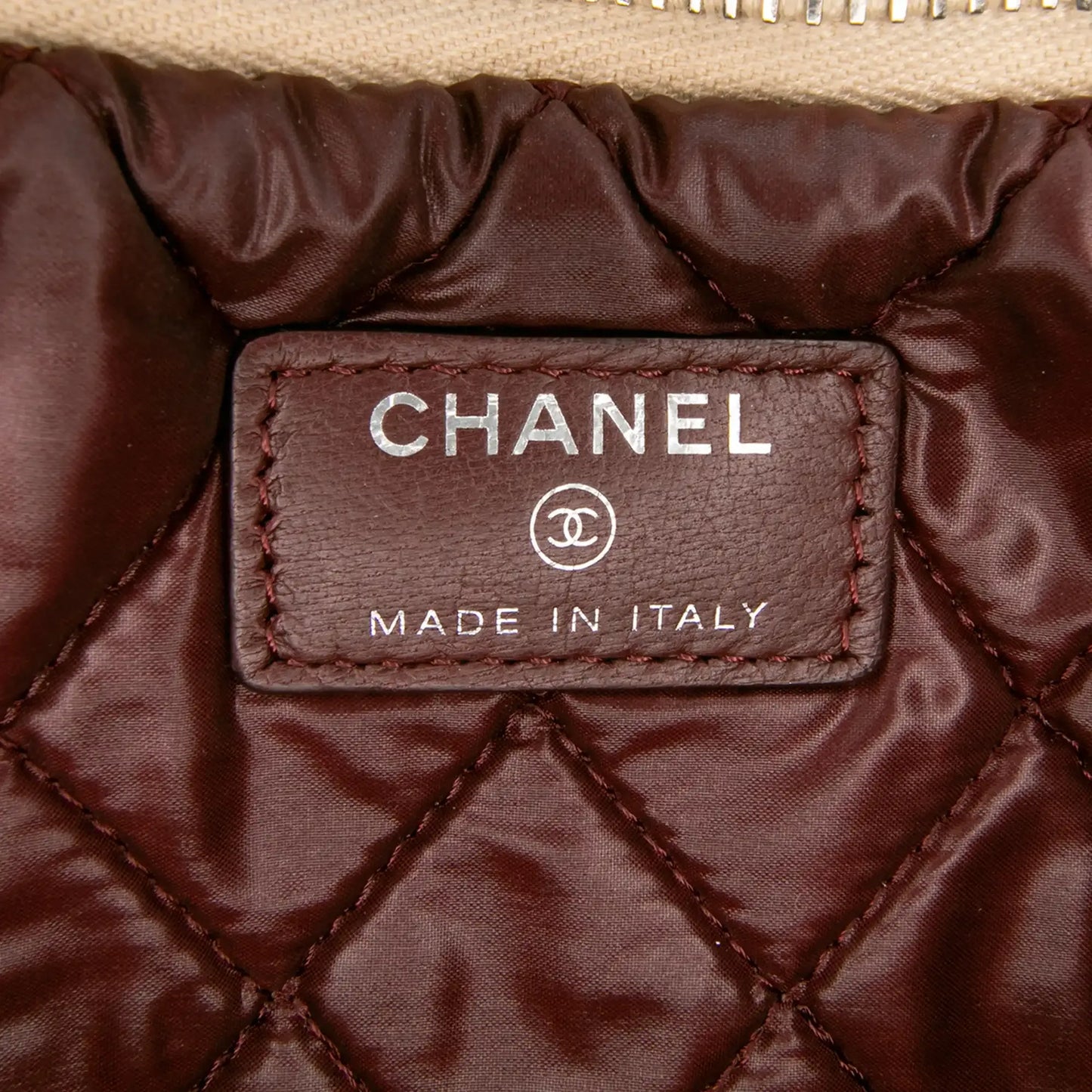 Chanel Medium Lambskin Colorblock Patchwork O Case