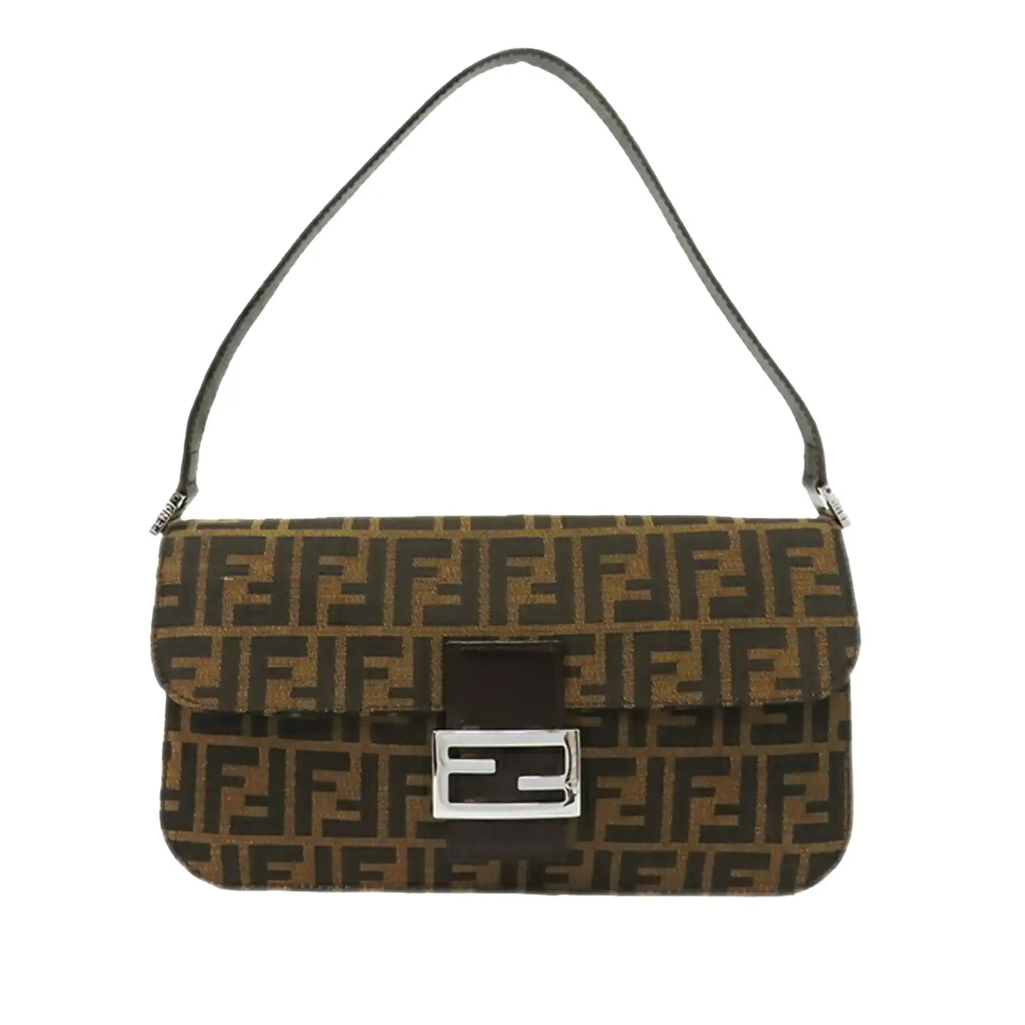 Fendi Zucca Canvas Baguette