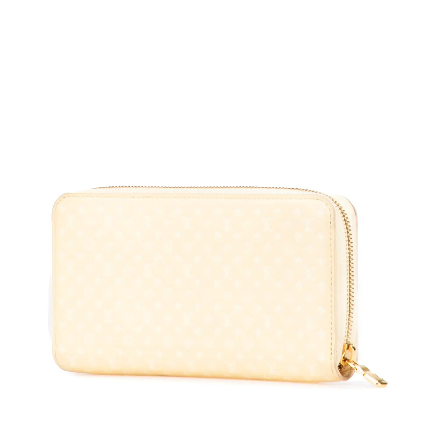 Louis Vuitton Embossed Calfskin Nanogram Zippy Wallet