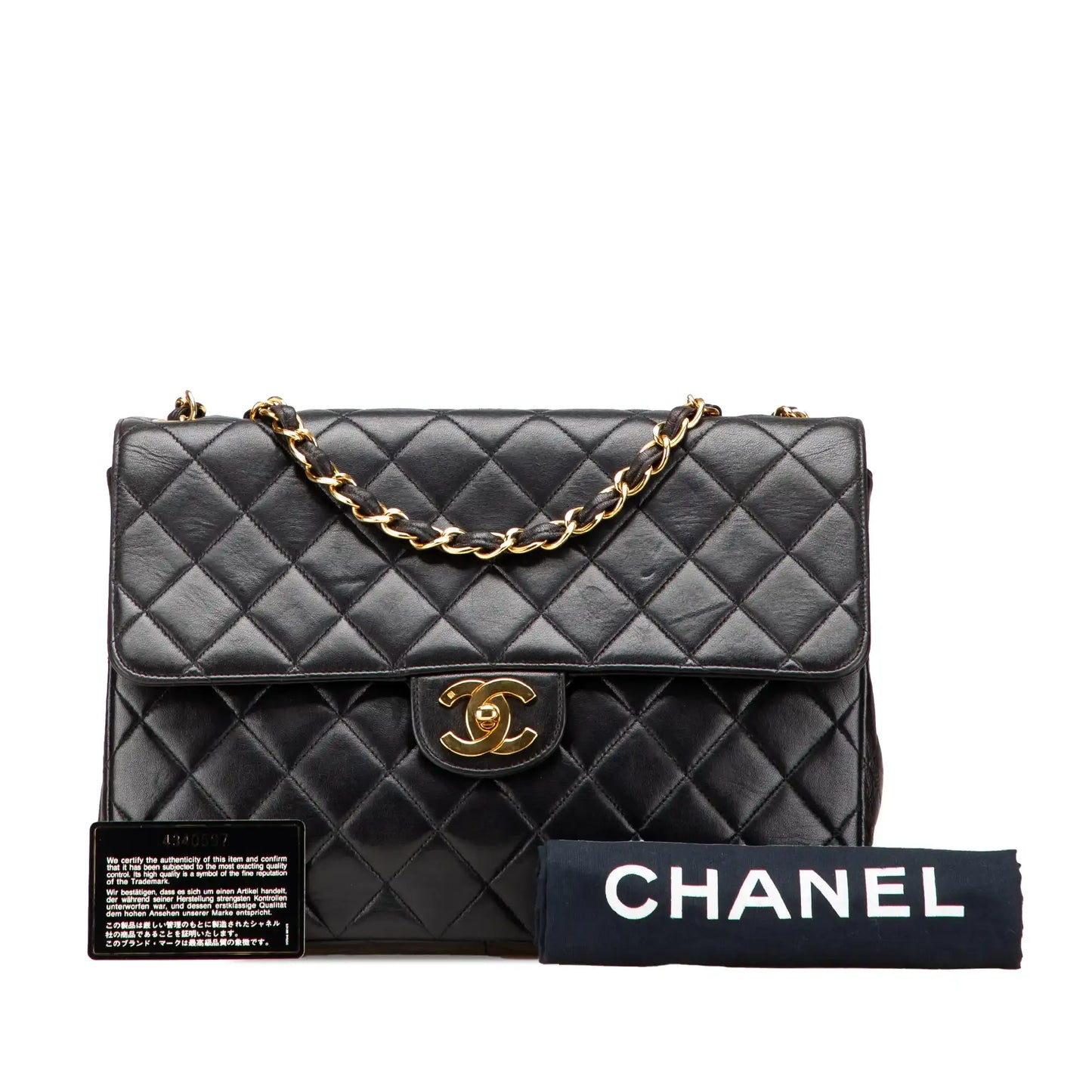 Chanel Jumbo Classic Lambskin Single Flap