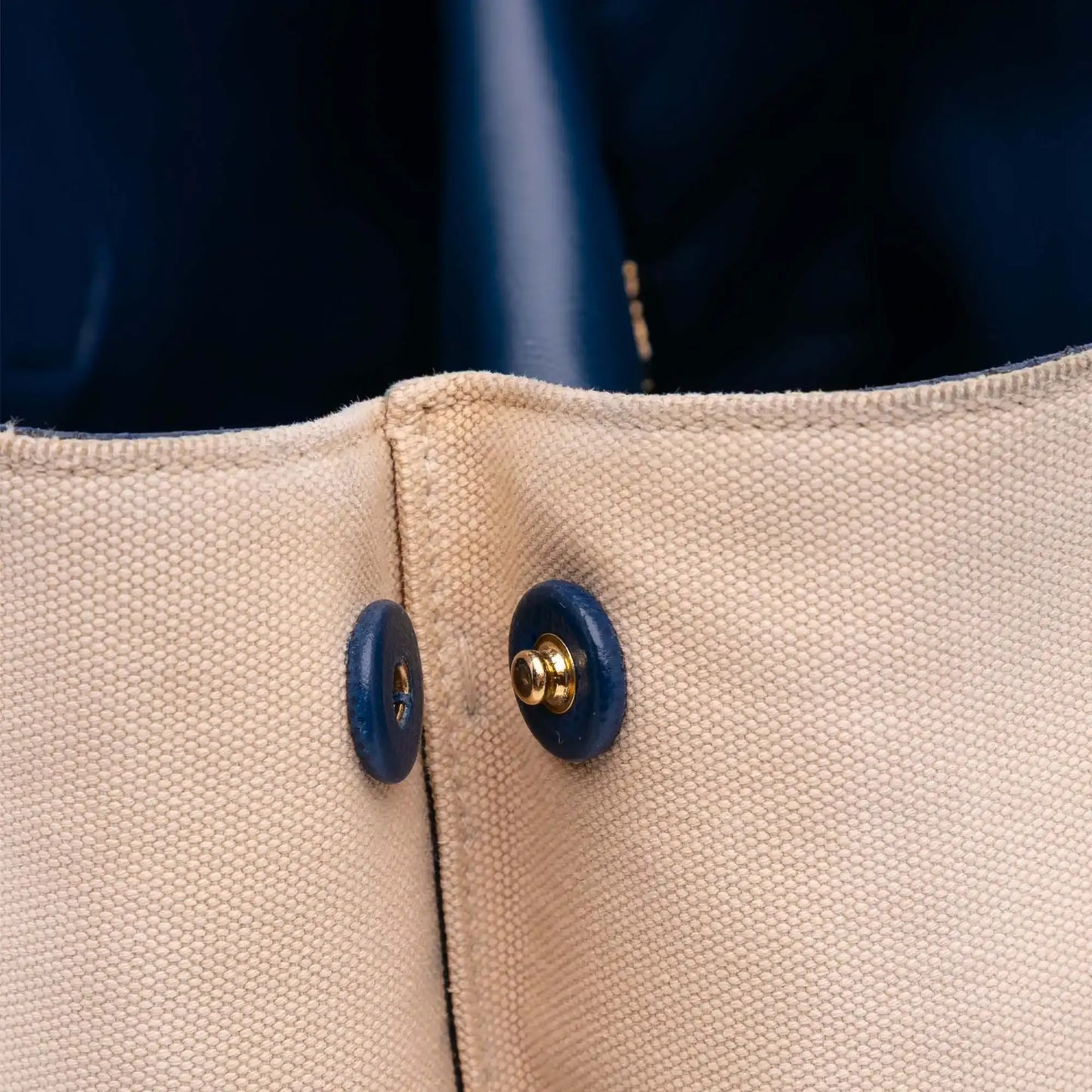 Prada Large Canapa and Saffiano Double Satchel
