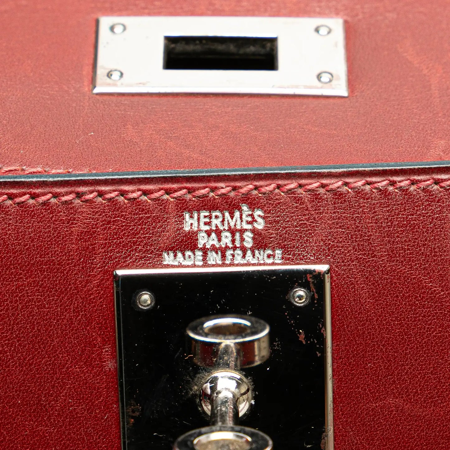 Hermès Box Calf Kelly II Sellier 28