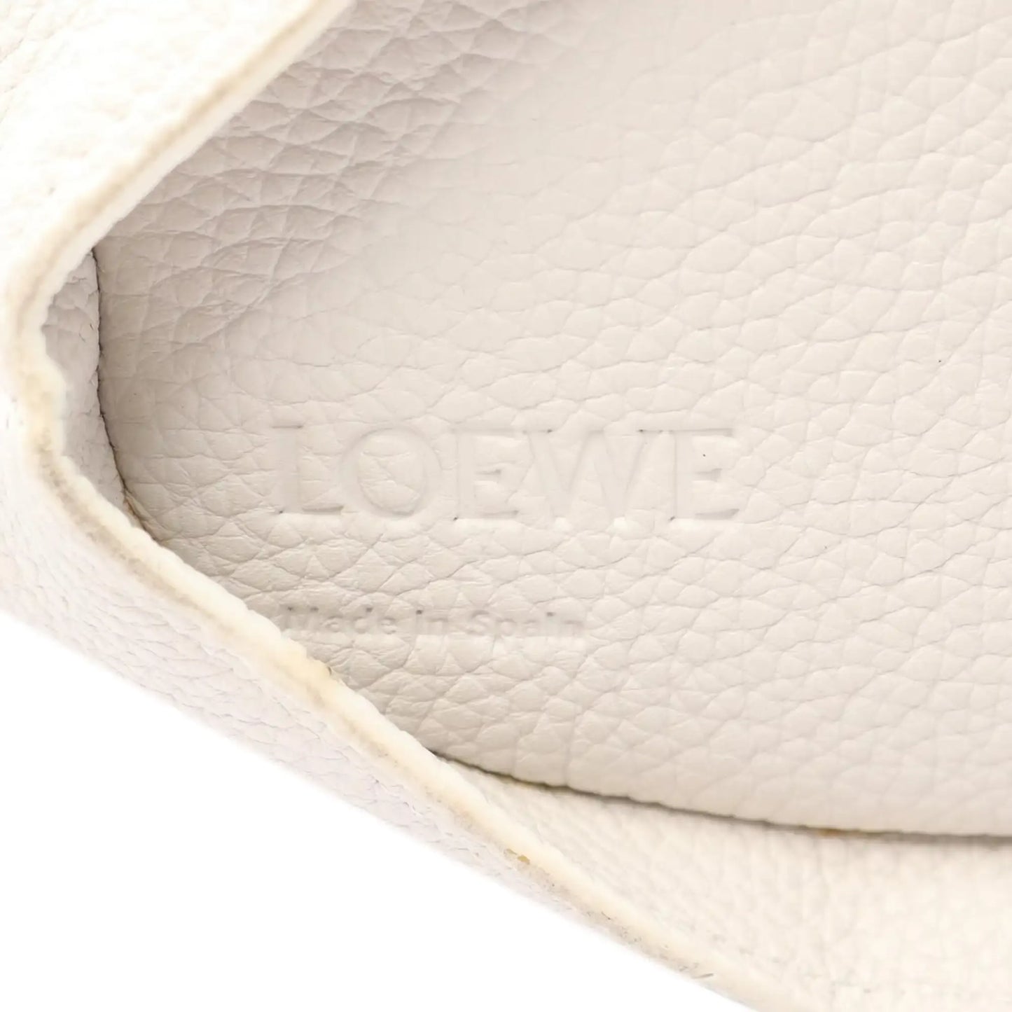 Loewe Mini Calfskin Shearling Bunny Crossbody