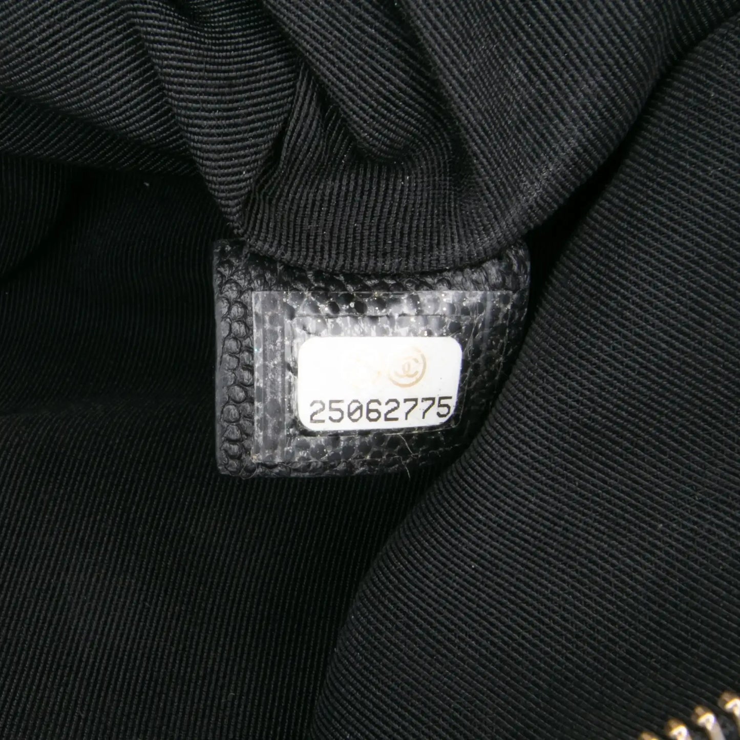 Chanel Large Chevron Caviar Ancient Greek Charms O Case Clutch