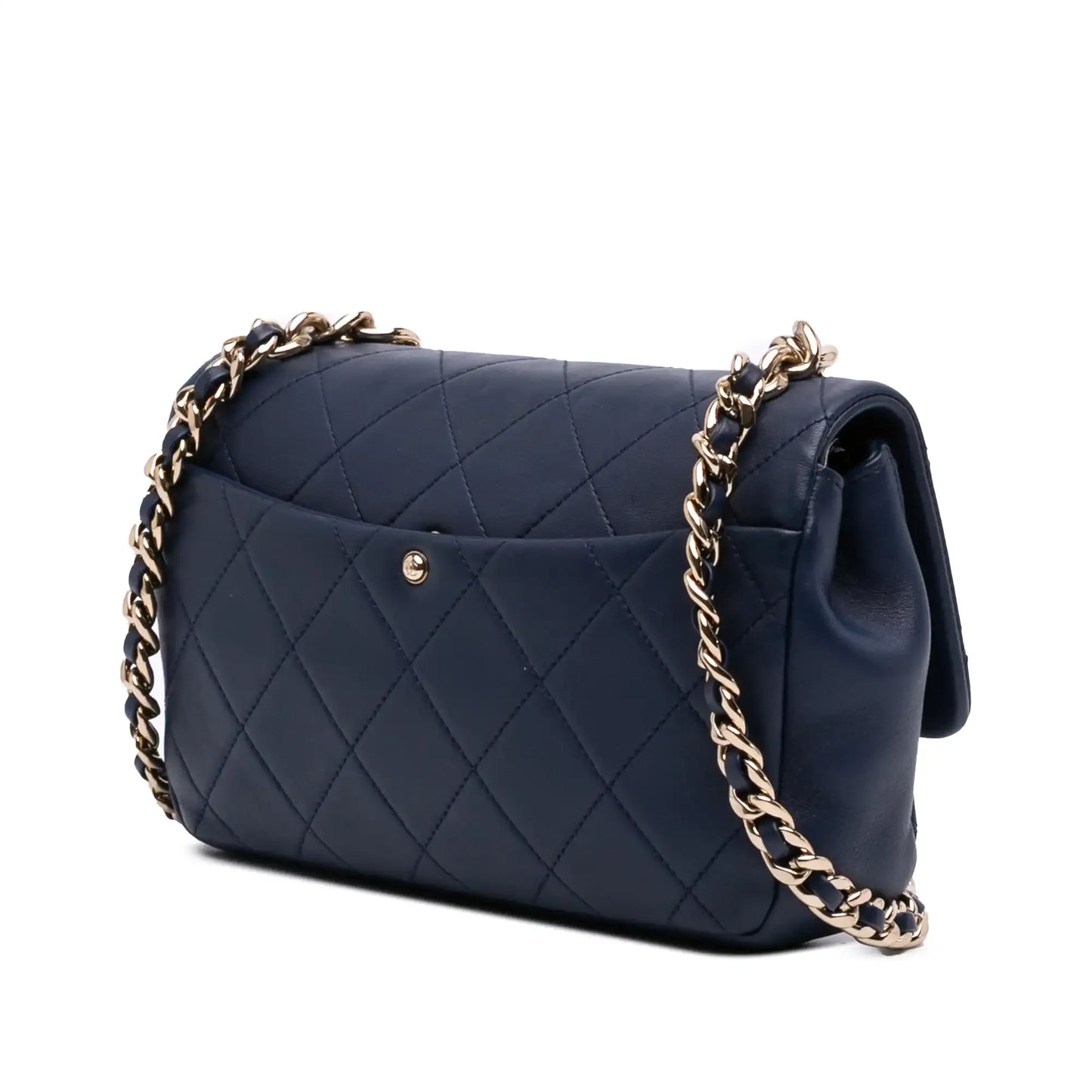 Chanel Small Lambskin Elegant Chain Single Flap