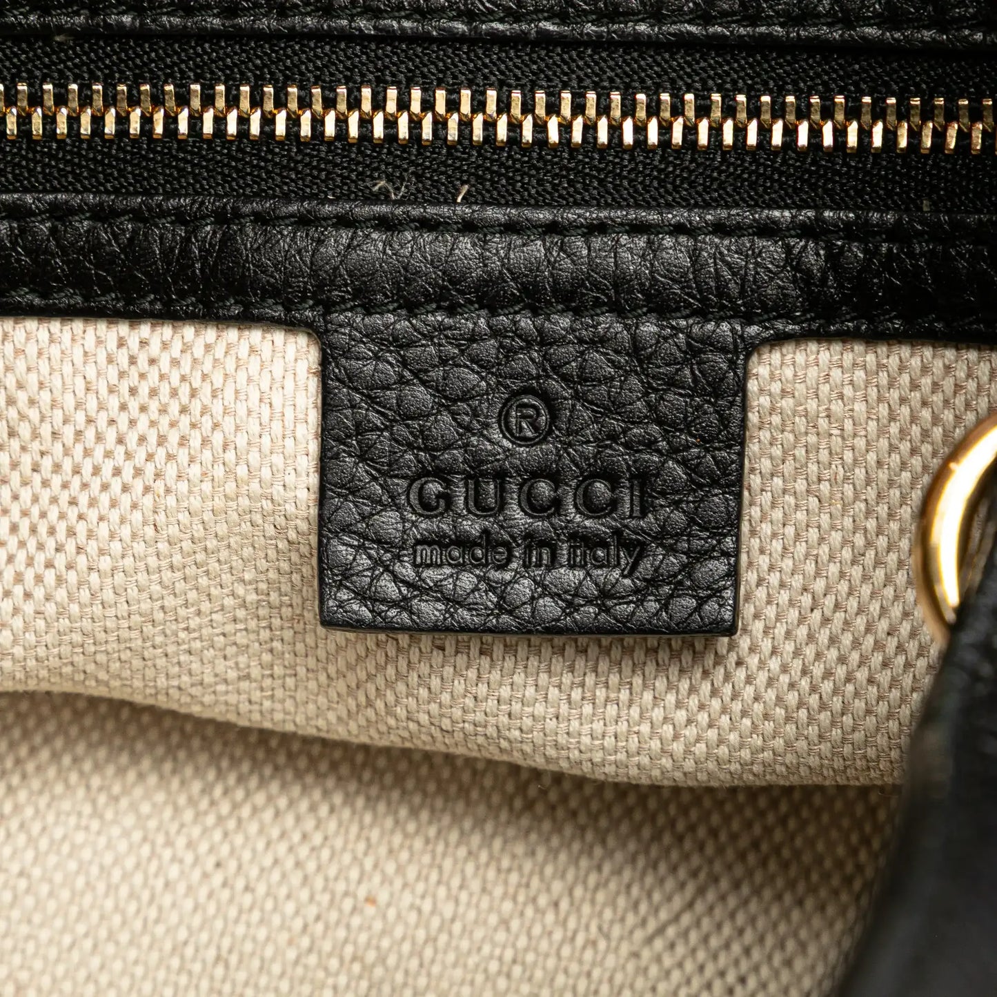 Gucci Small Leather Soho Satchel