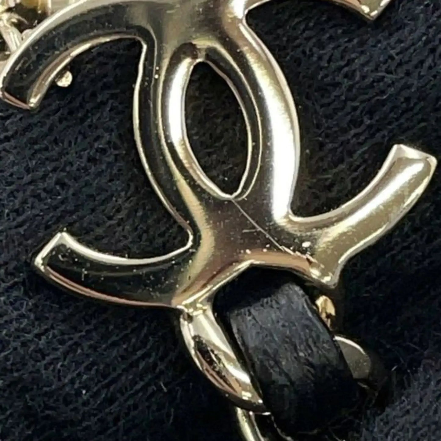 Chanel Gold Plated Chain And Faux Pearl Flap Bag Pendant Necklace