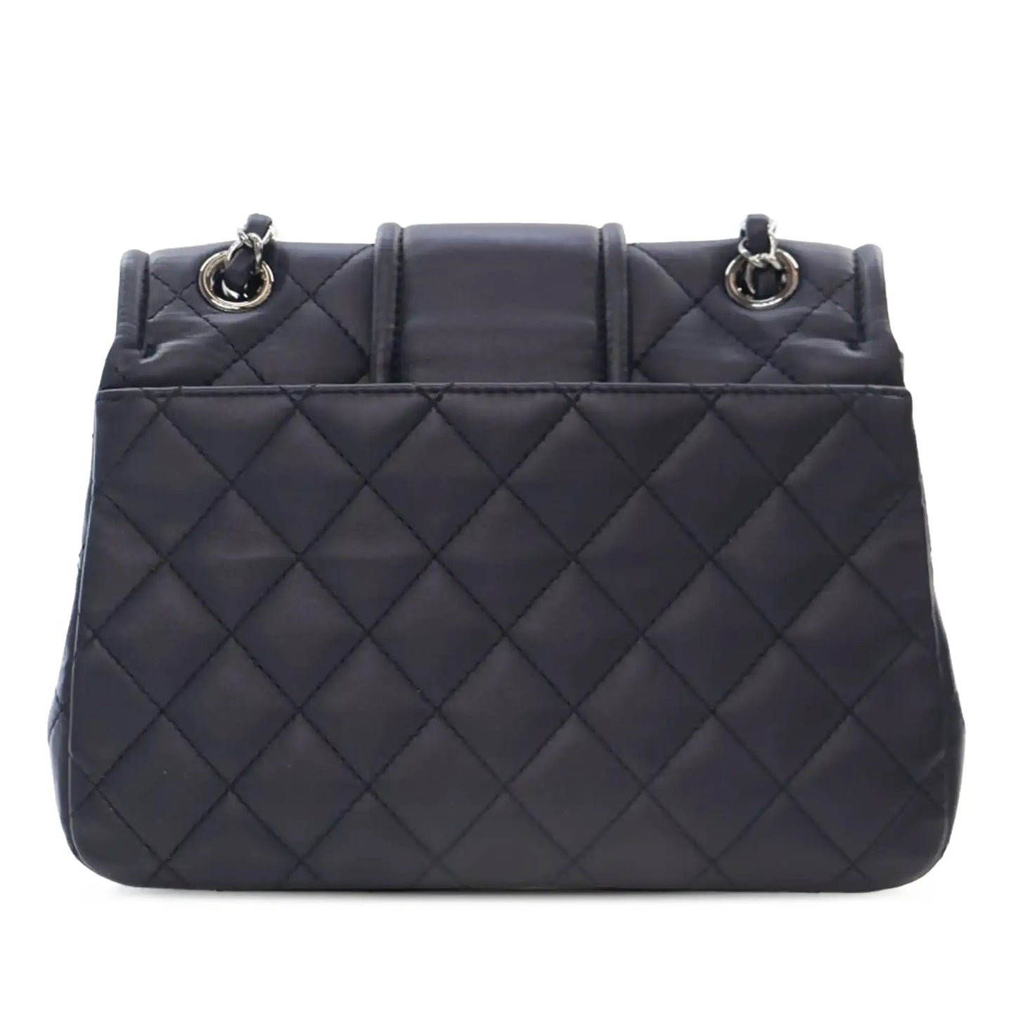 Chanel Quilted Lambskin Elementary Chic Flap