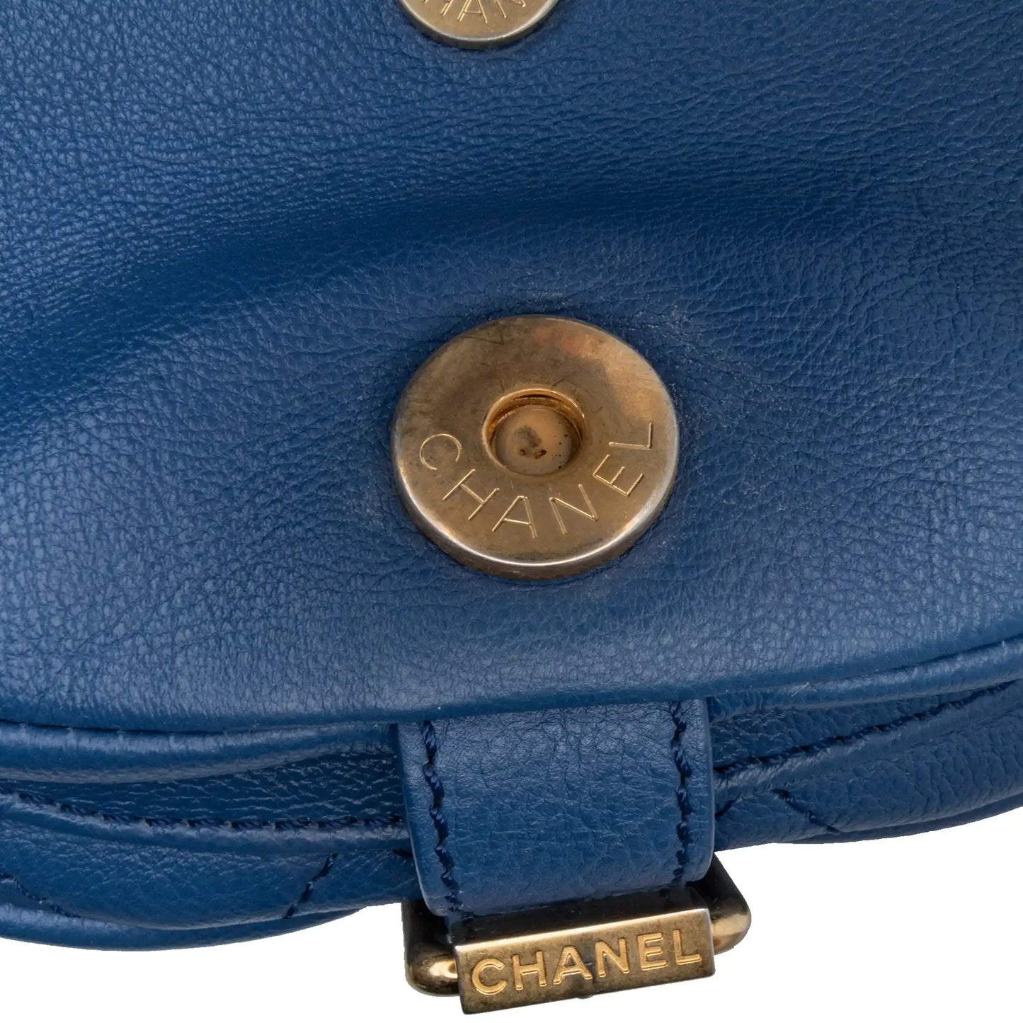 Chanel Quilted Grained Calfskin Casual Trip Messenger