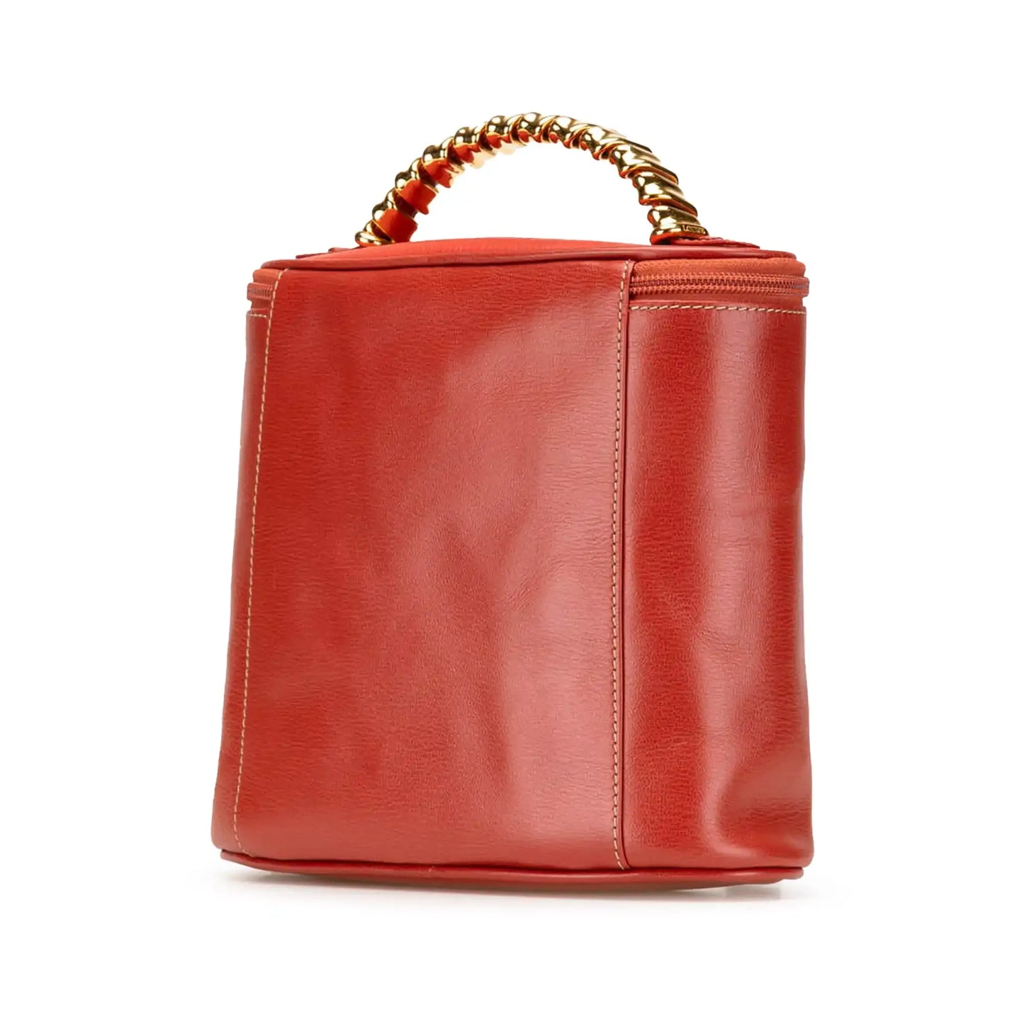 Loewe Leather Velasquez Twist Vanity Bag