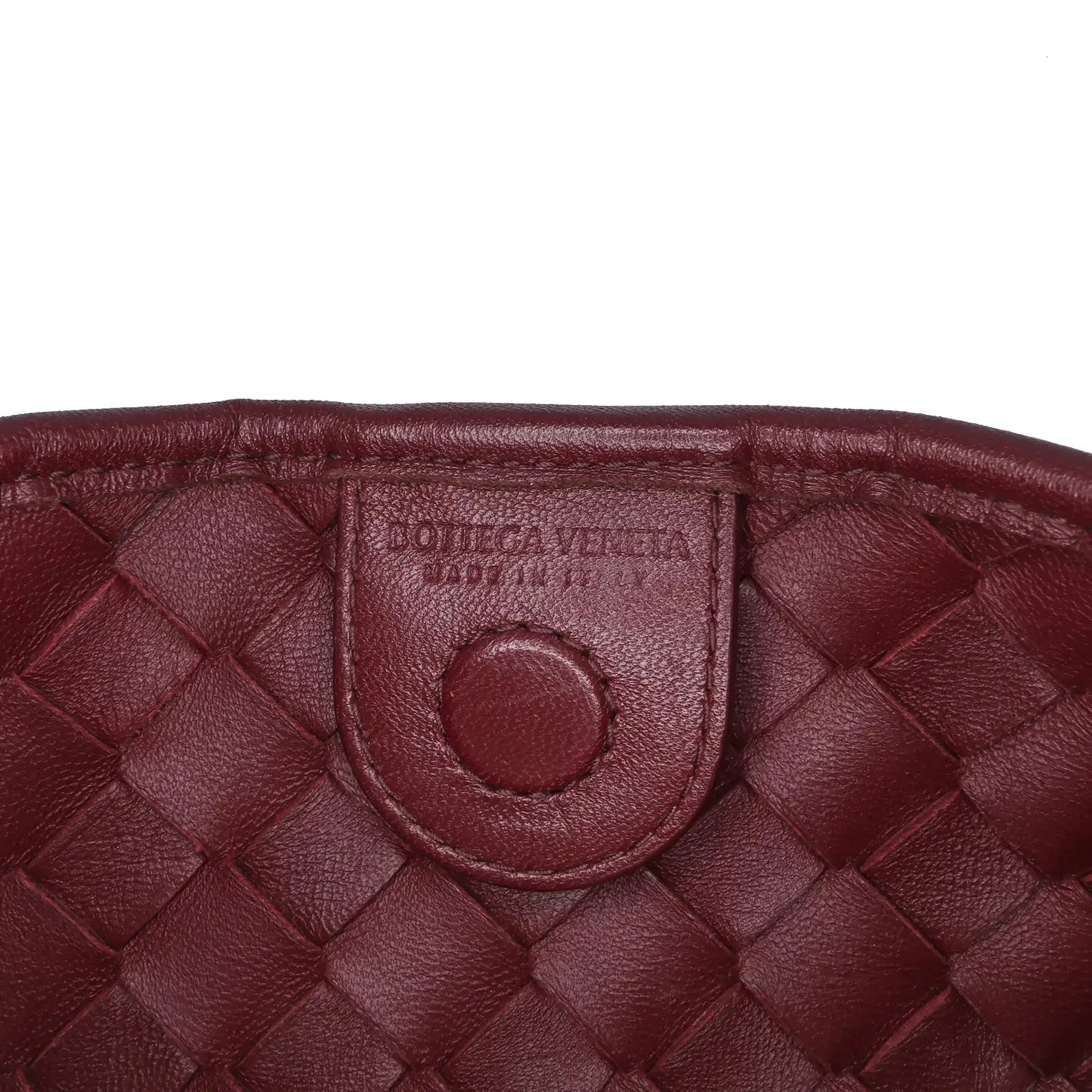 Bottega Veneta Lambskin Intrecciato Sardine