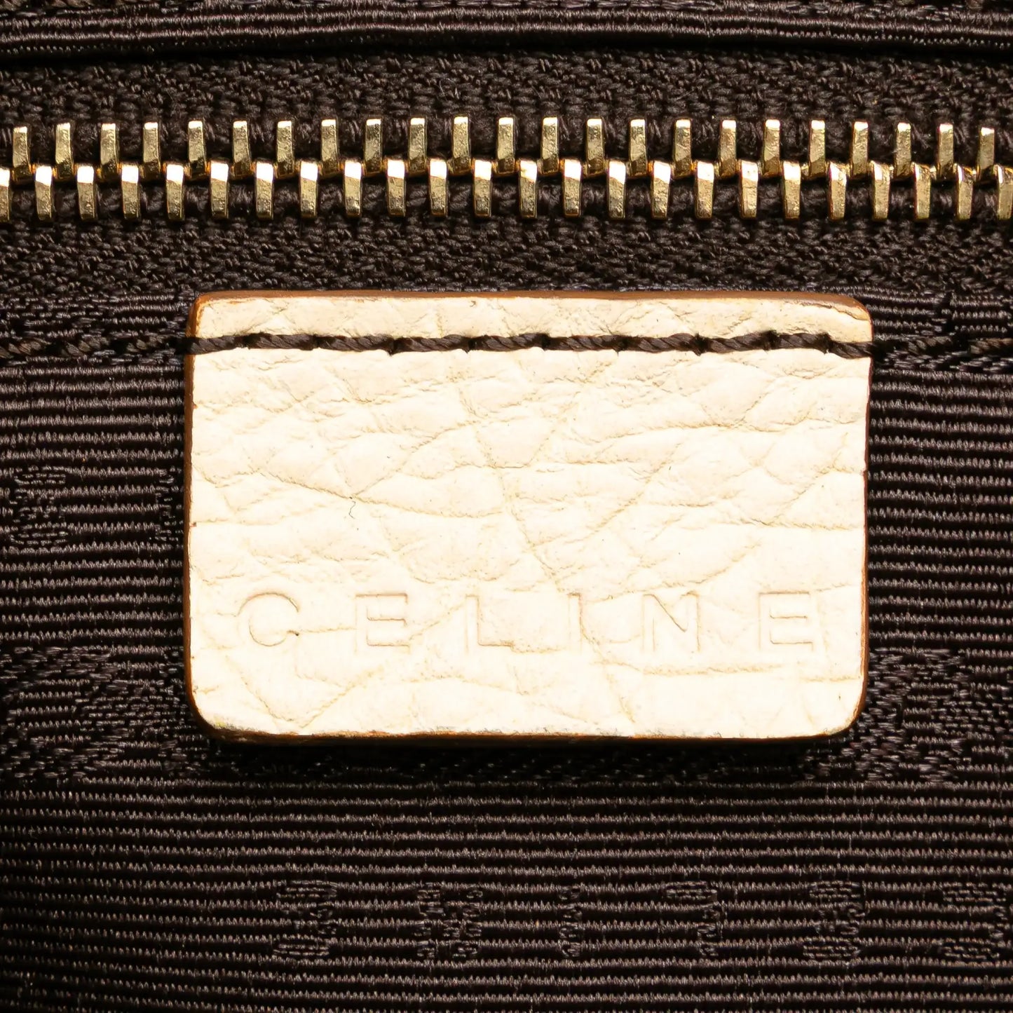 Celine Canvas Boogie Tassel Tote