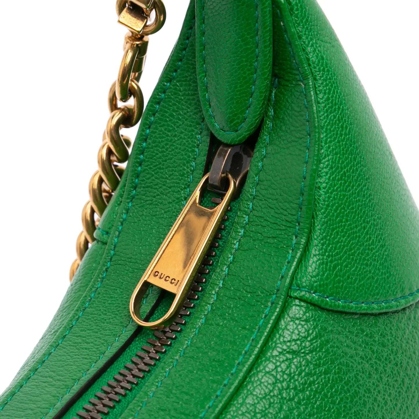 Gucci Small Leather Aphrodite Satchel