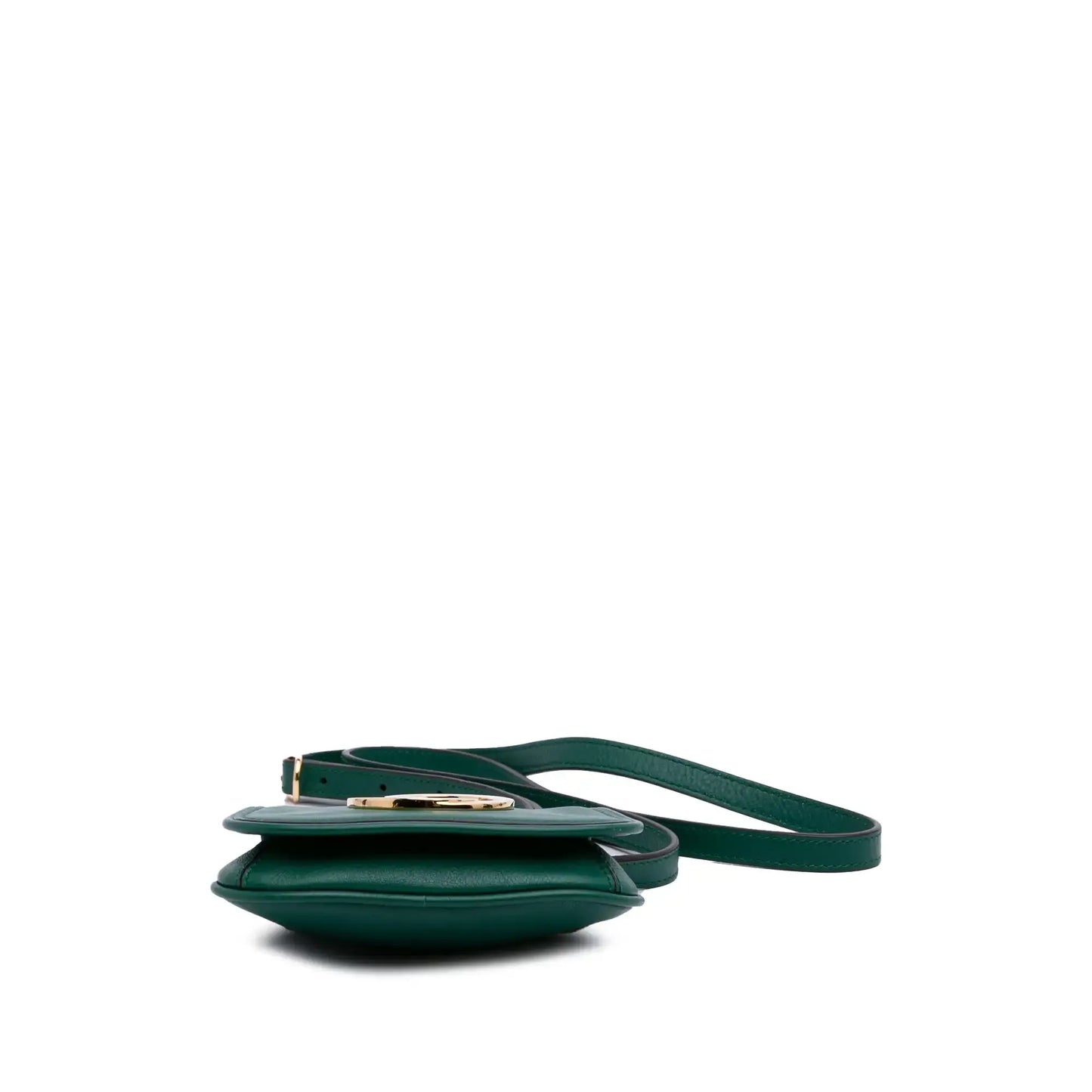 Gucci Textured Calfskin Blondie Card Case on Strap