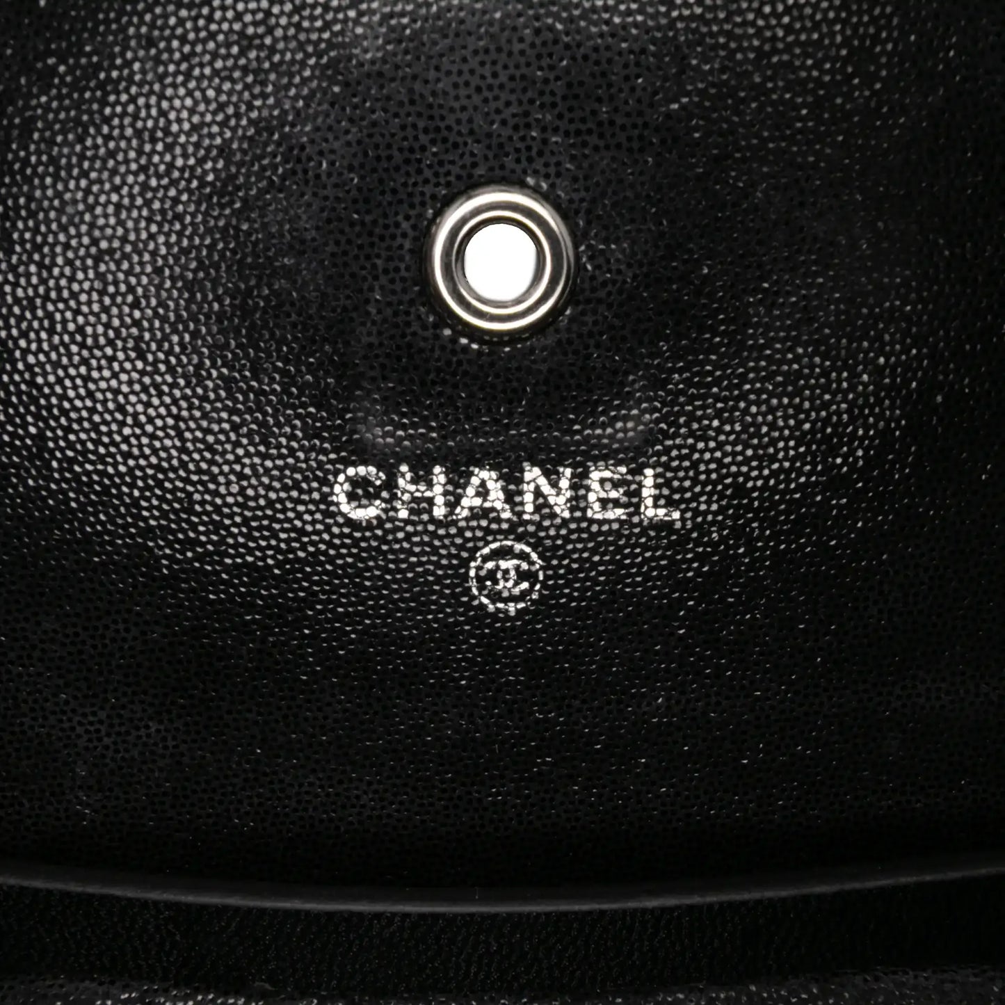 Chanel Sequined Goatskin CC Crystal Wallet On Chain