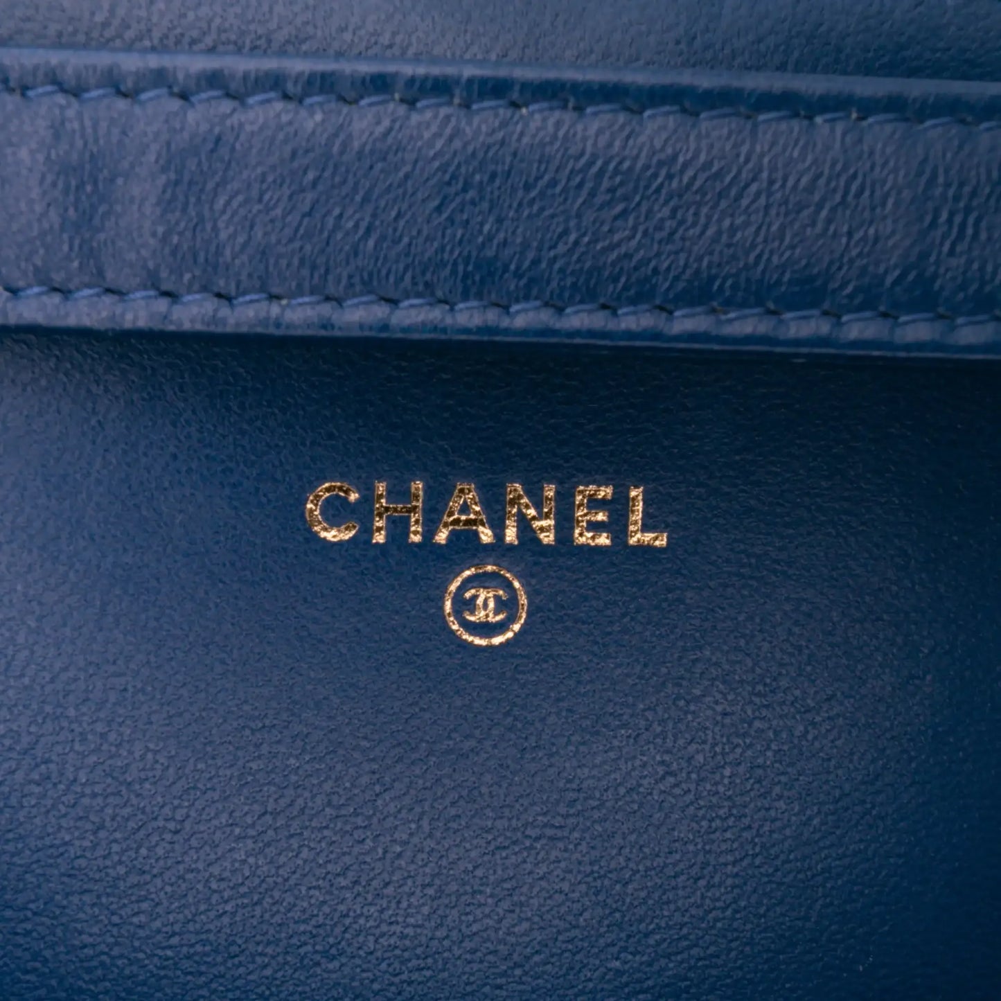 Chanel Quilted Lambskin Square Wallet on Chain