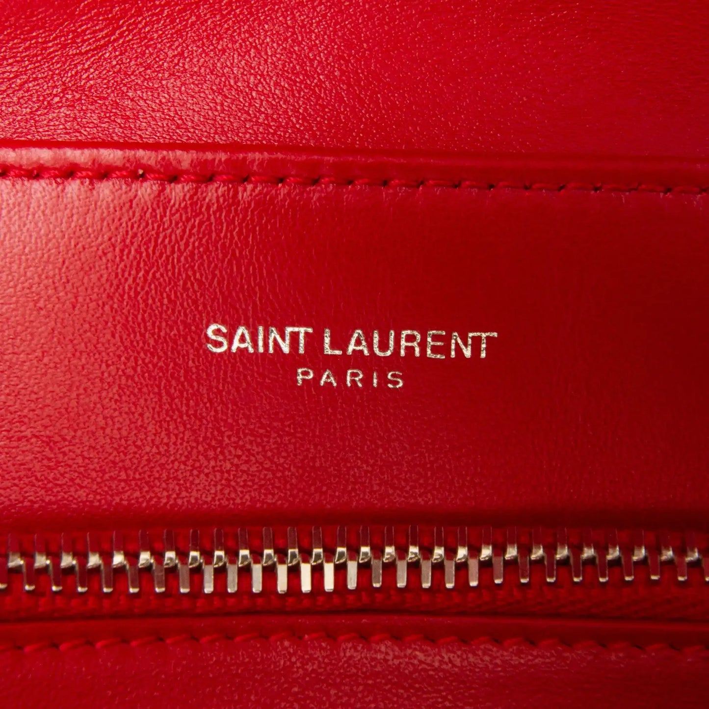 Saint Laurent Small Leather Monogram Loulou Crossbody