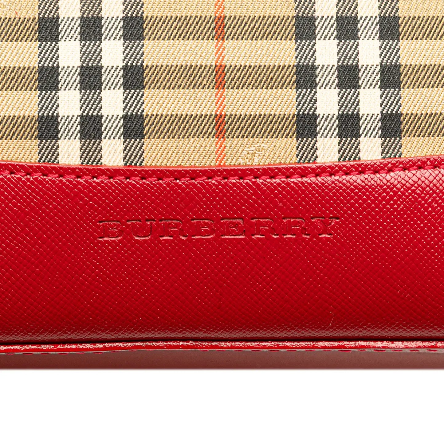 Burberry Haymarket Check Canvas Backpack