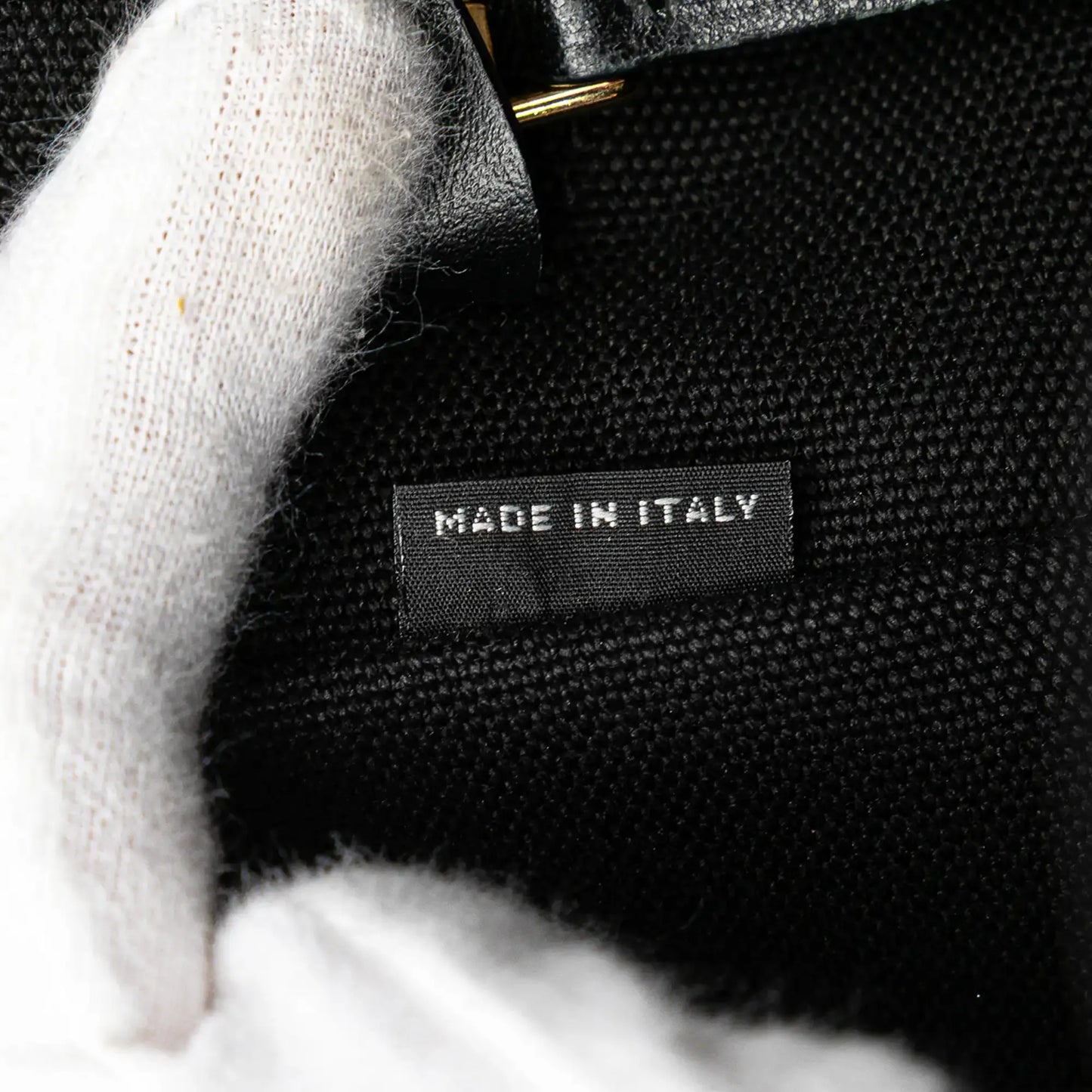 Miu Miu Small Canapa Canvas and leather Logo Satchel