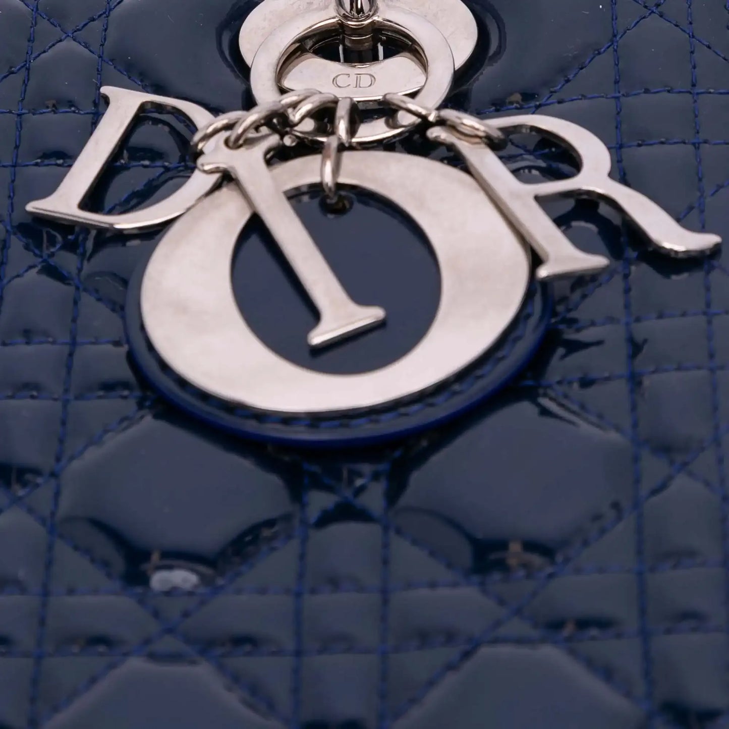 Dior Medium Patent Cannage Lady