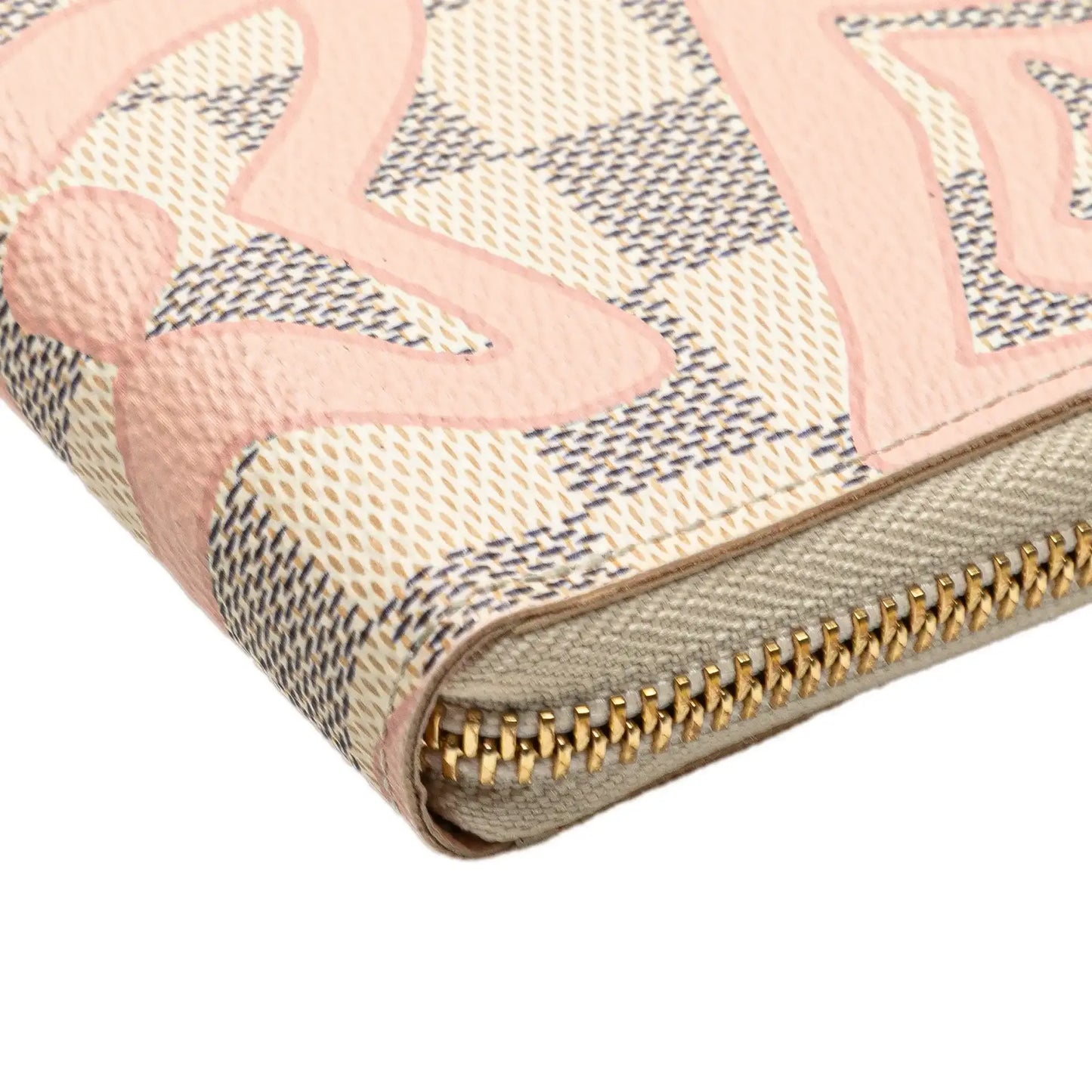 Louis Vuitton Damier Azur Tahitienne Clemence Zippy Wallet