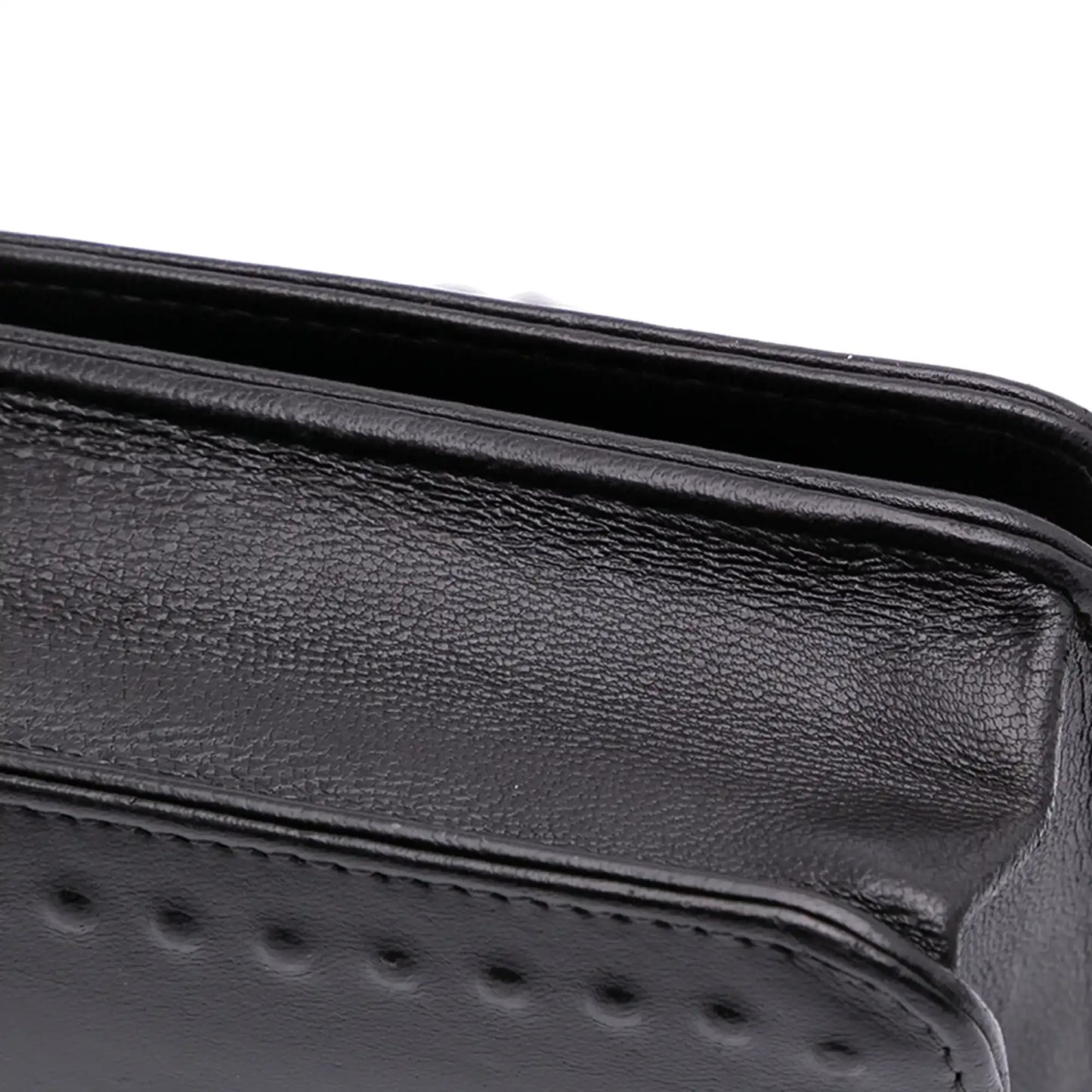 Chanel CC Embossed Lambskin Wallet on Chain