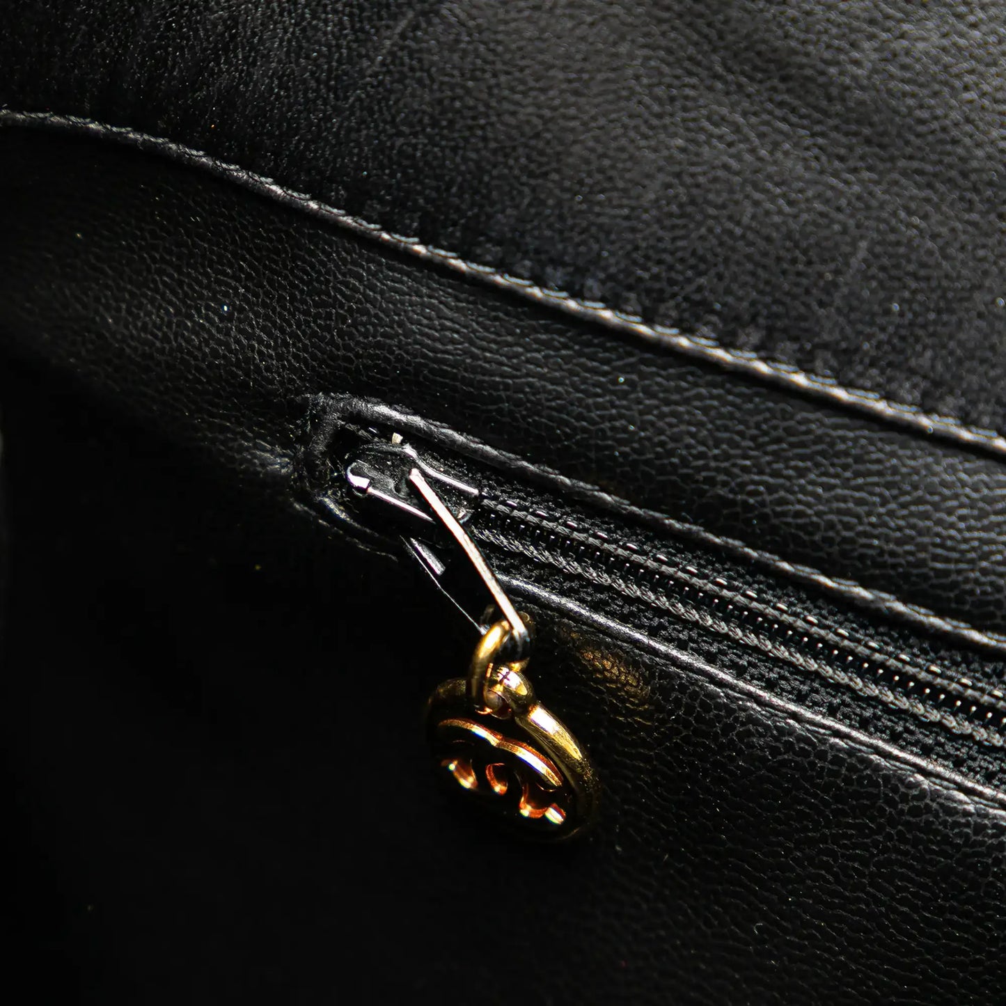 Chanel Triple CC Lambskin Bucket