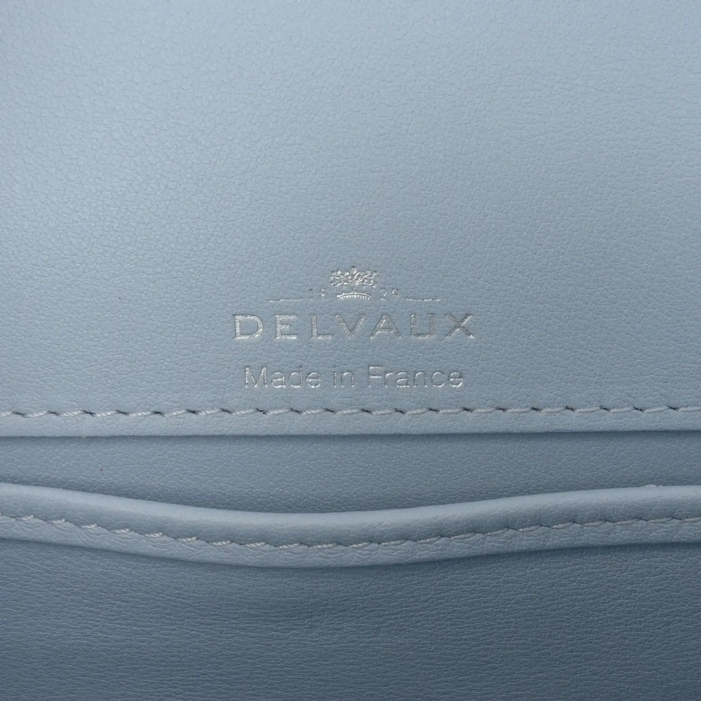 Delvaux MIni Smooth Calfskin Brillant Blooming Crystalline Satchel