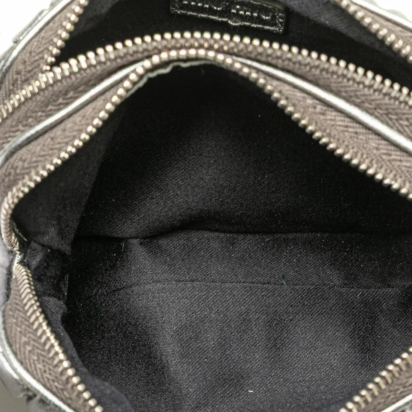 Miu Miu Nappa Matelasse Double Zip Clutch