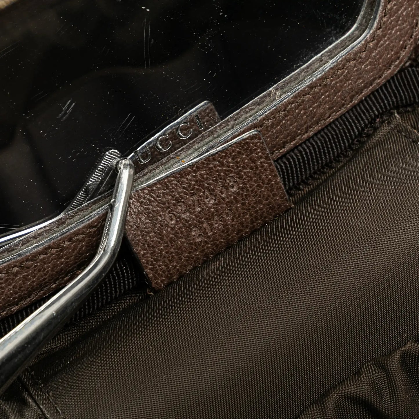 Gucci GG Supreme Web Ophidia Vanity Bag