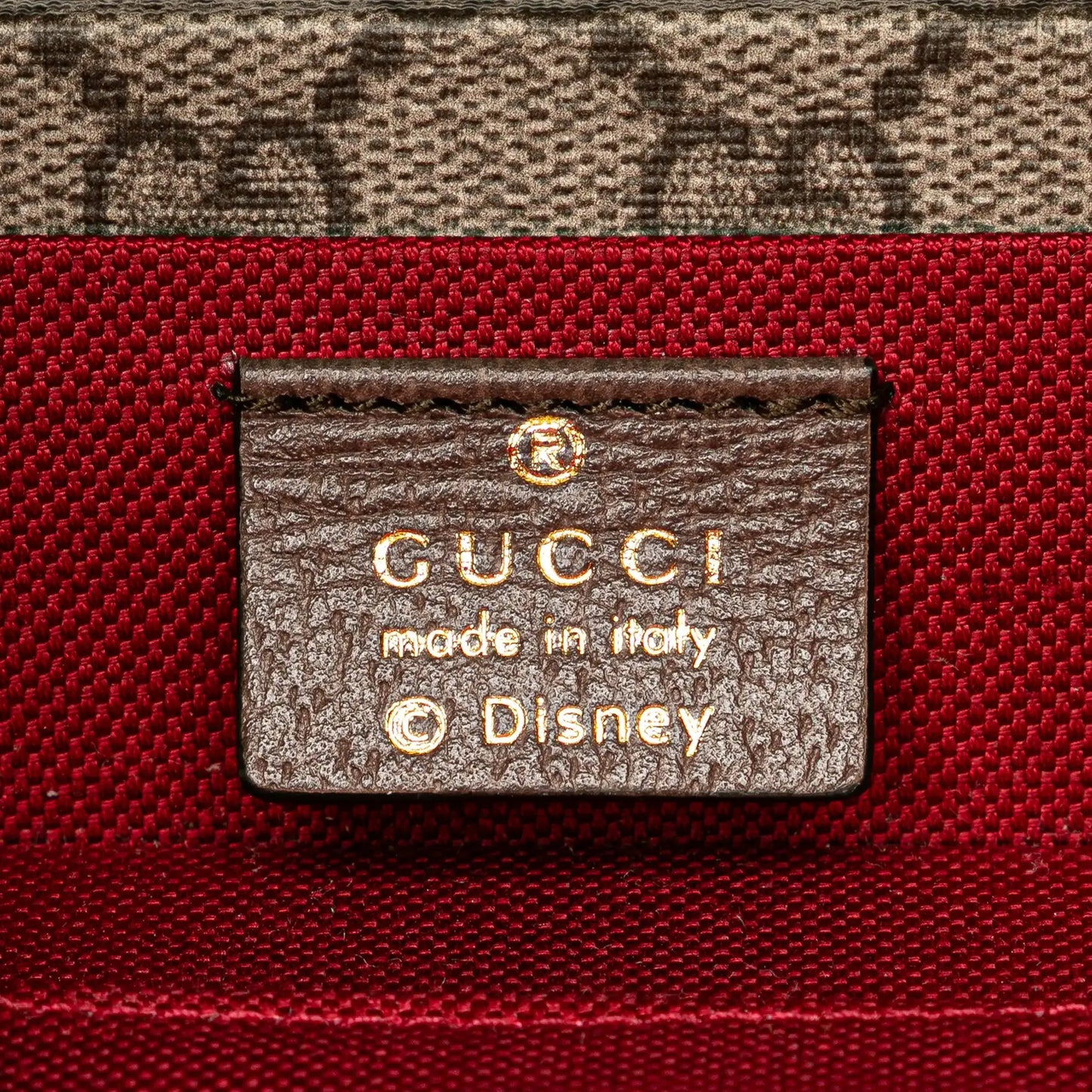 Gucci Disney GG Supreme Donald Duck Savoy Vanity Case