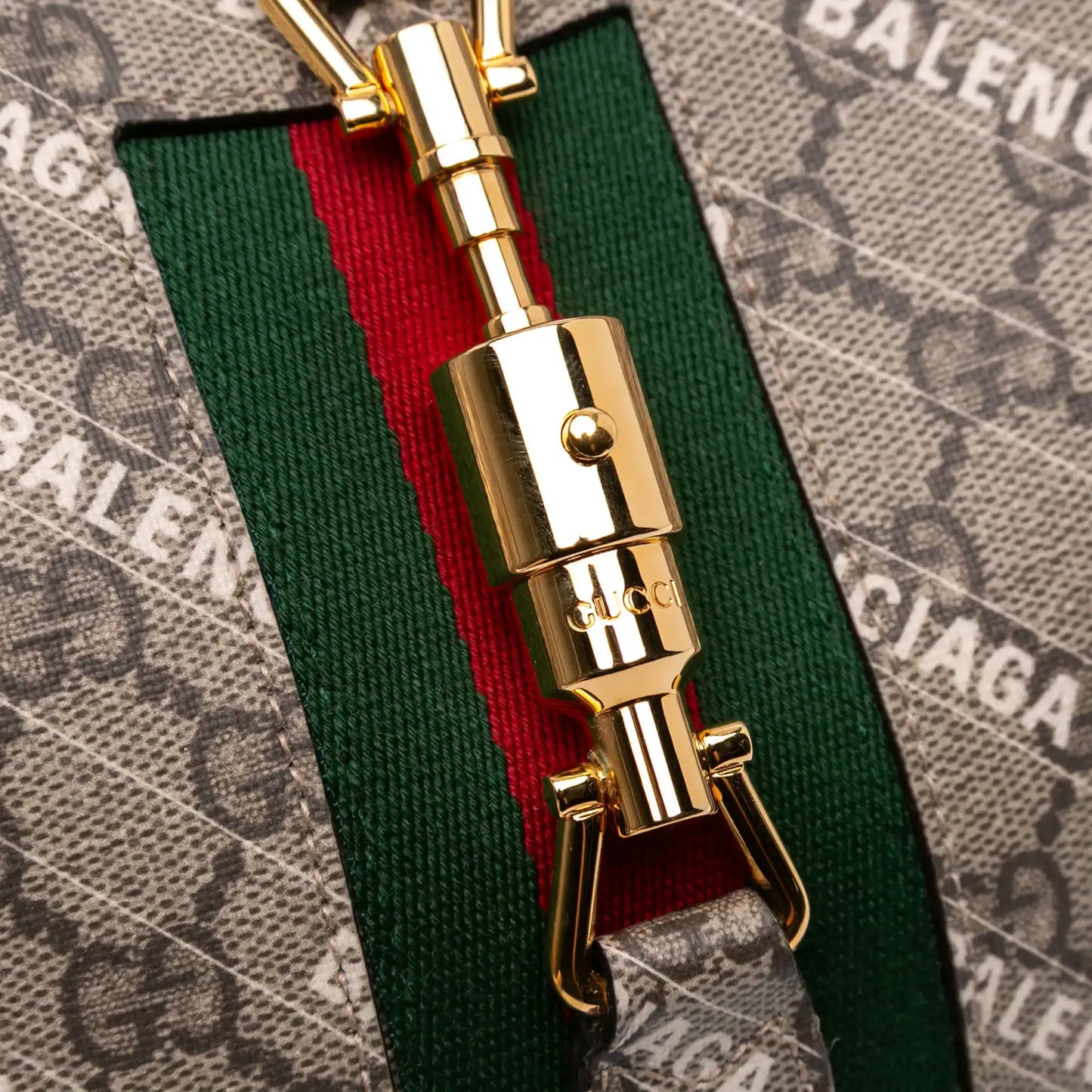 Gucci Balenciaga The Hacker Project Small GG Supreme Web Jackie 1961